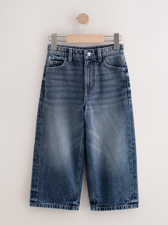 Dark Blue Denim Super-wide Fit Authentic Jeans (3-16yrs)