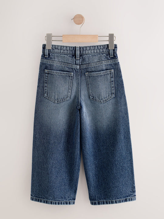 Dark Blue Denim Super-wide Fit Authentic Jeans (3-16yrs)