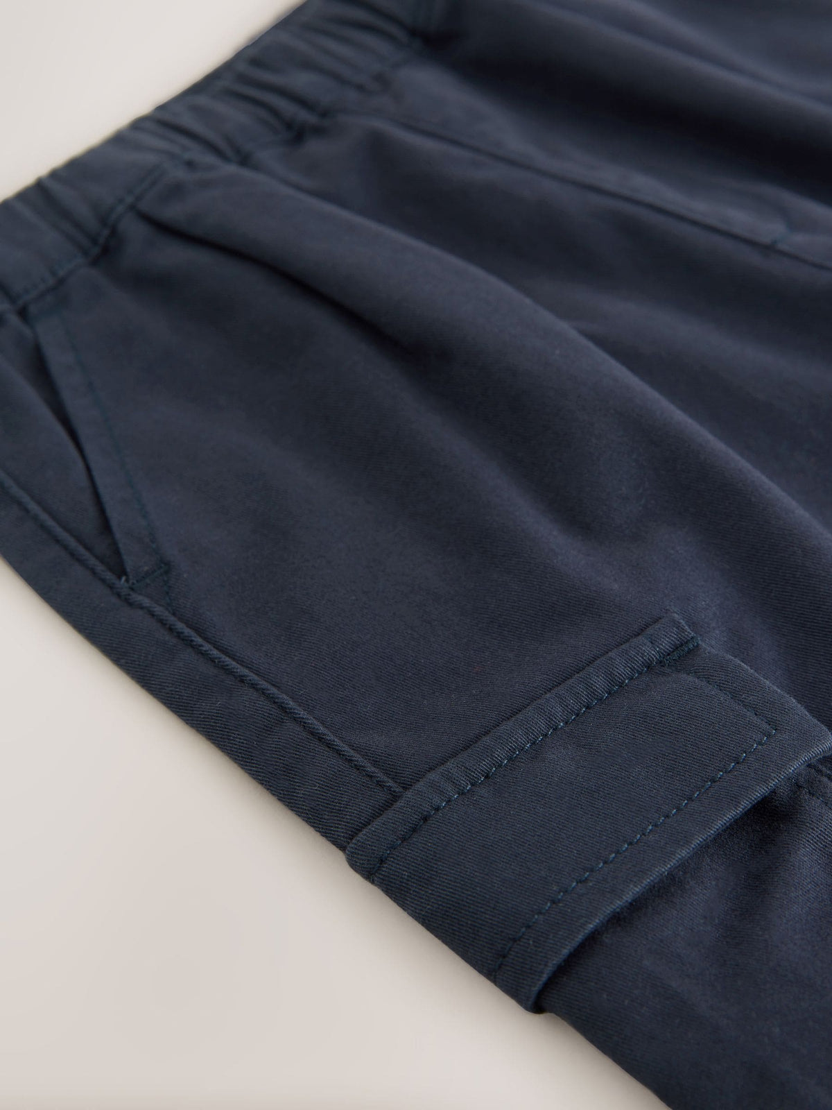 Navy Regular Fit Cargo Trousers (3mths-7yrs)