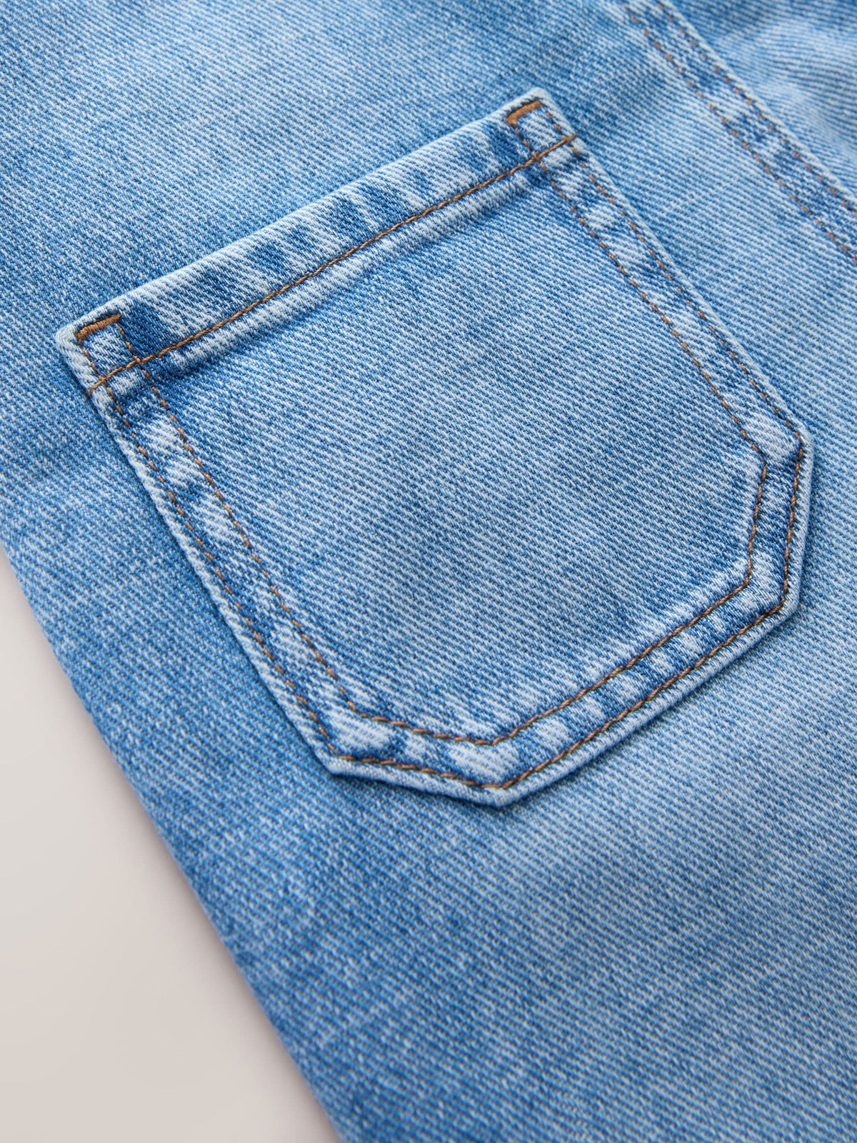 Mid Blue Dungarees (3mths-7yrs)