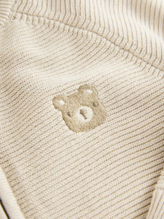 Neutral Bear Zip Through Cardigan (3mths-7yrs)