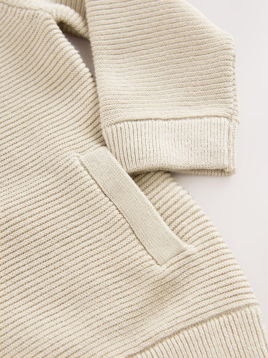 Neutral Bear Zip Through Cardigan (3mths-7yrs)