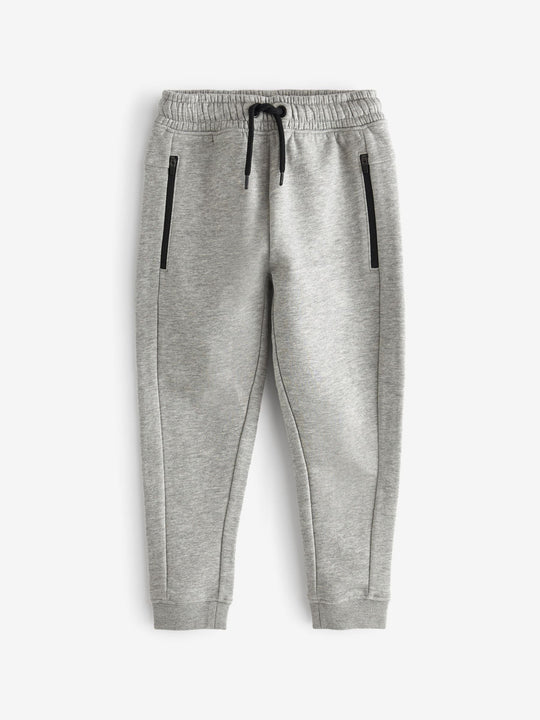 Multi Slim Fit Zip Joggers 3 Pack (3-16yrs)