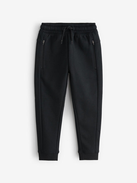Multi Slim Fit Zip Joggers 3 Pack (3-16yrs)