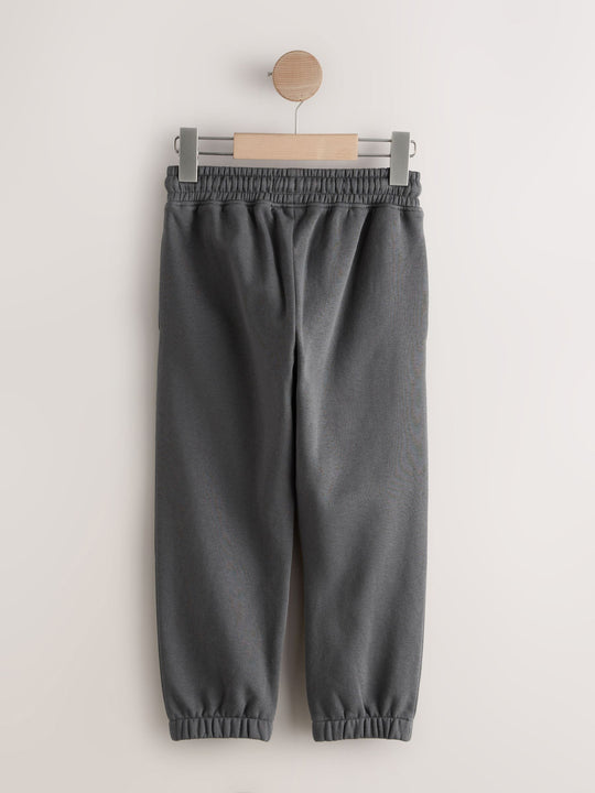 Charcoal Regular Fit Joggers (3-16yrs)