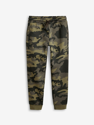 Khaki Camo Slim Fit Joggers (3-16yrs)