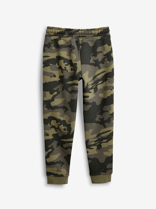 Khaki Camo Slim Fit Joggers (3-16yrs)