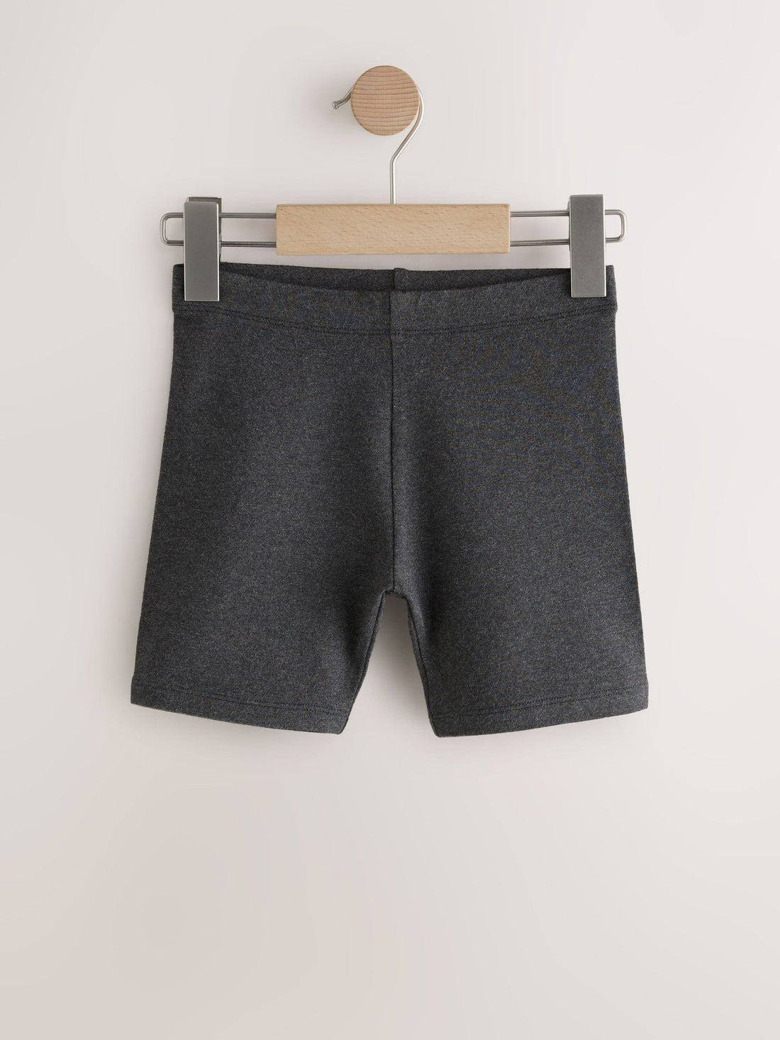 Grey Regular Length 2 Pack Cotton Rich Stretch Cycle Shorts (3-16yrs)