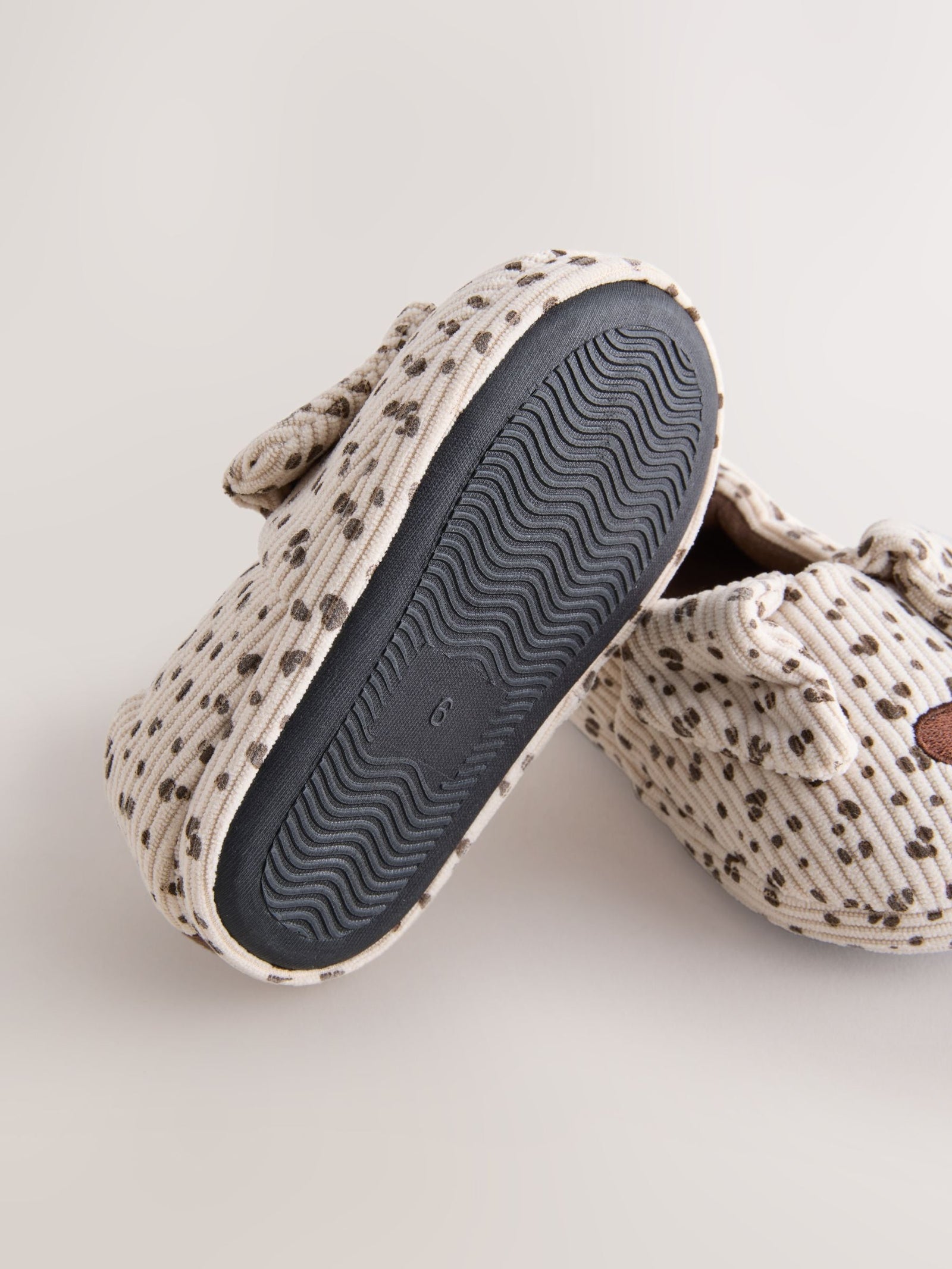Neutral Dog Character Slippers