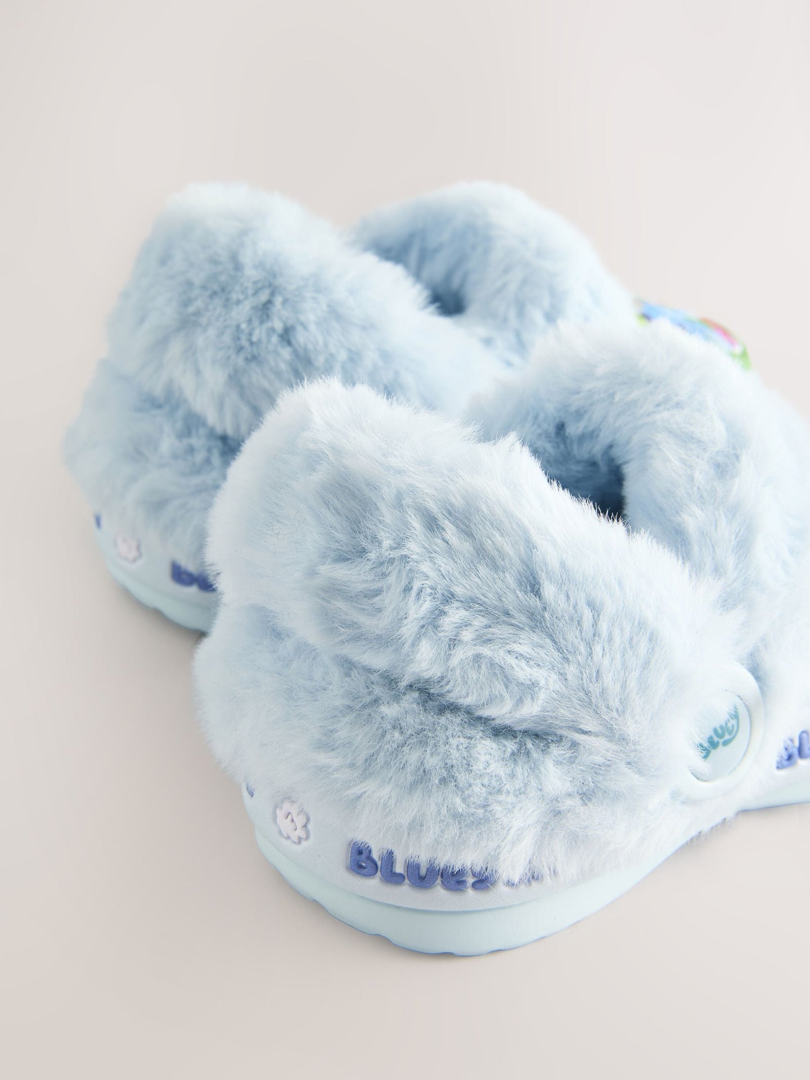 Blue Bluey Cosy Lined Slipper Clogs
