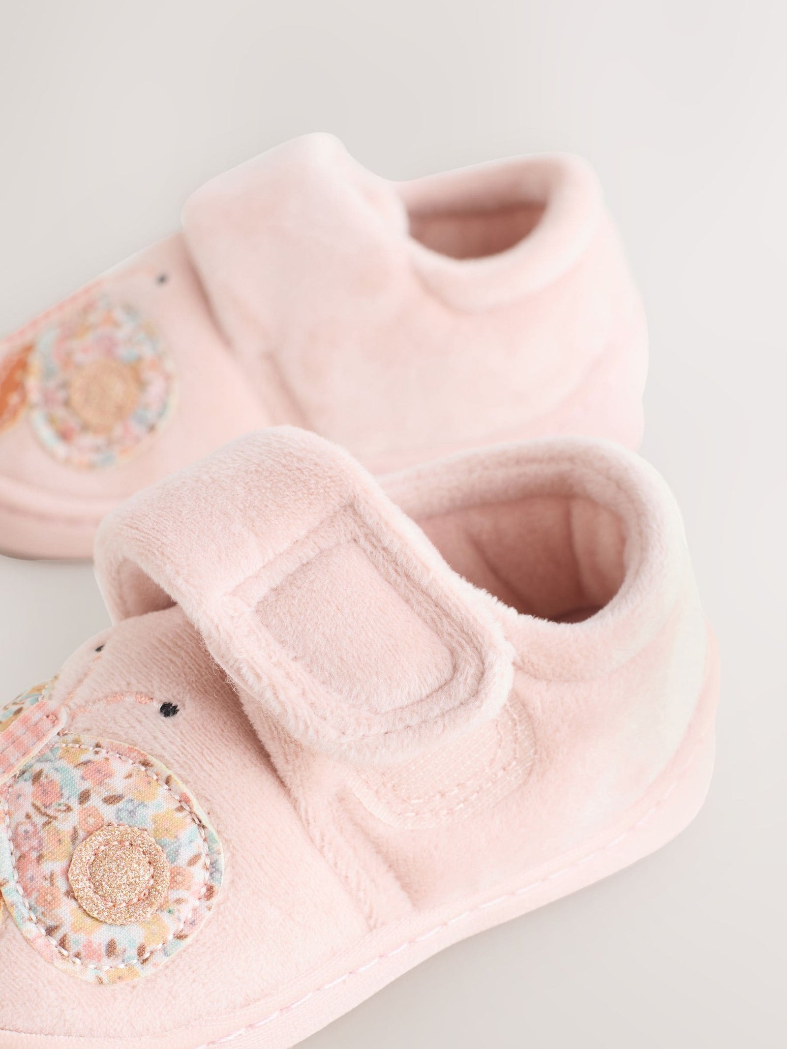 Pink Butterfly Cupsole Slippers