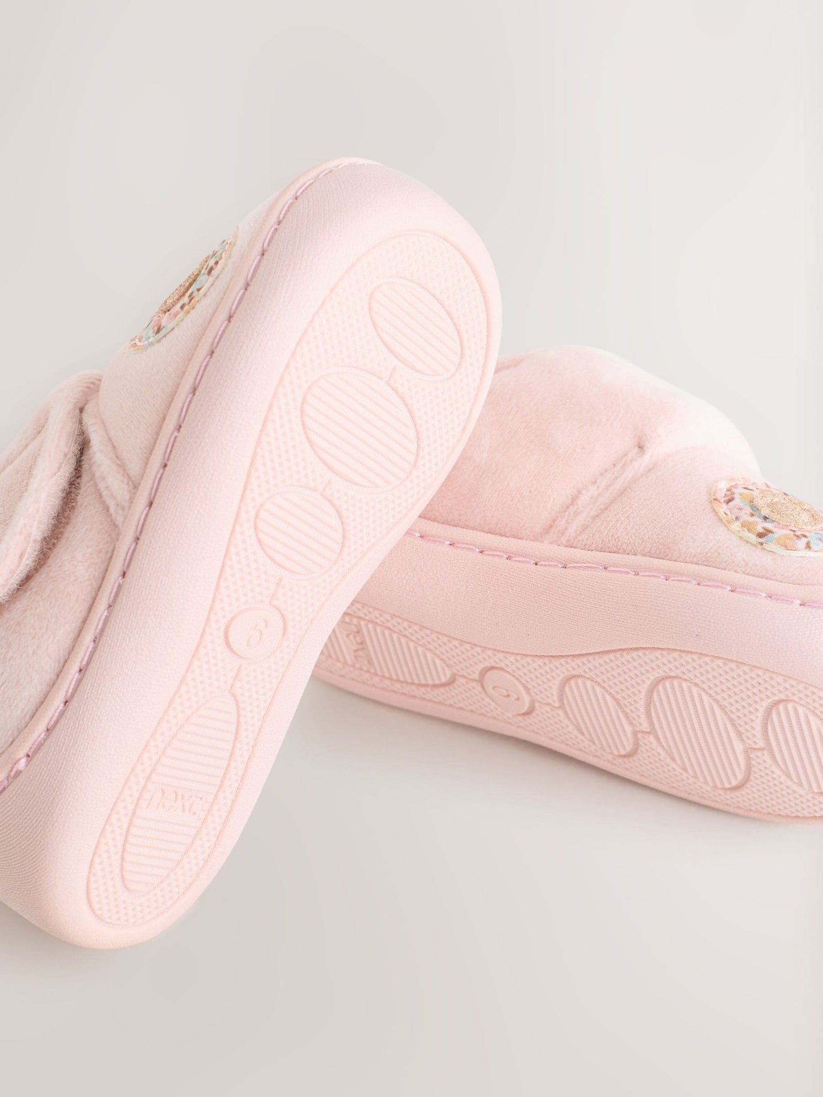 Pink Butterfly Cupsole Slippers