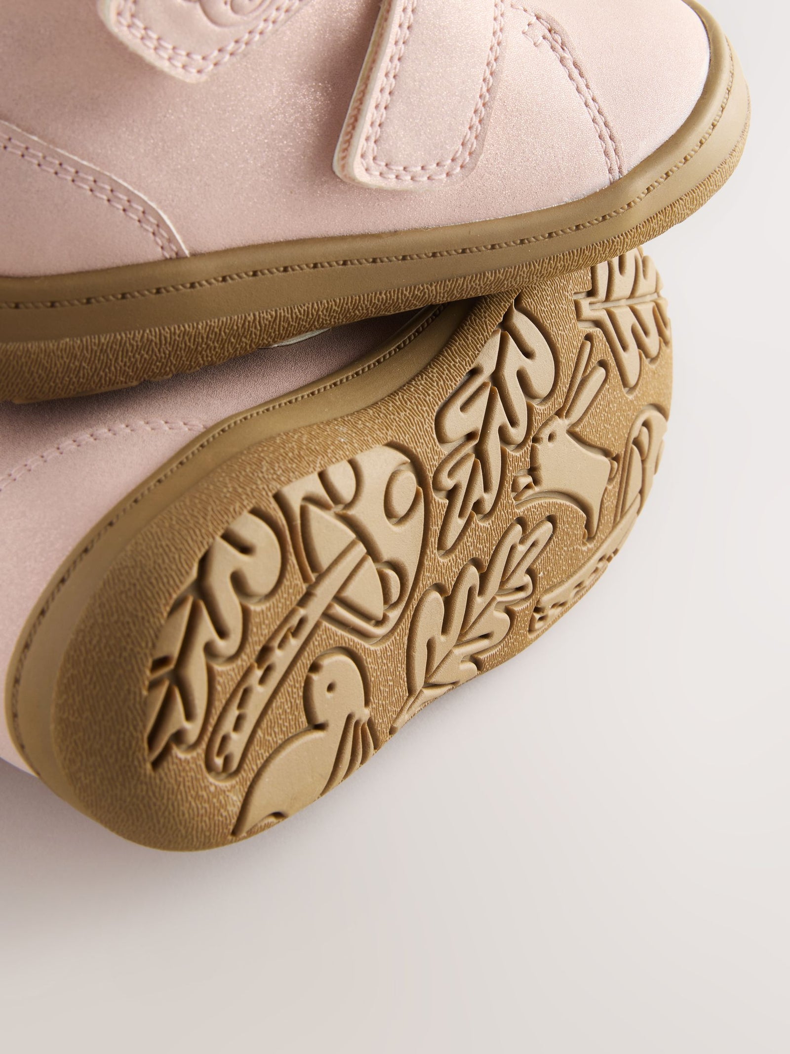 Pink Waterproof Touch Fastening Boots