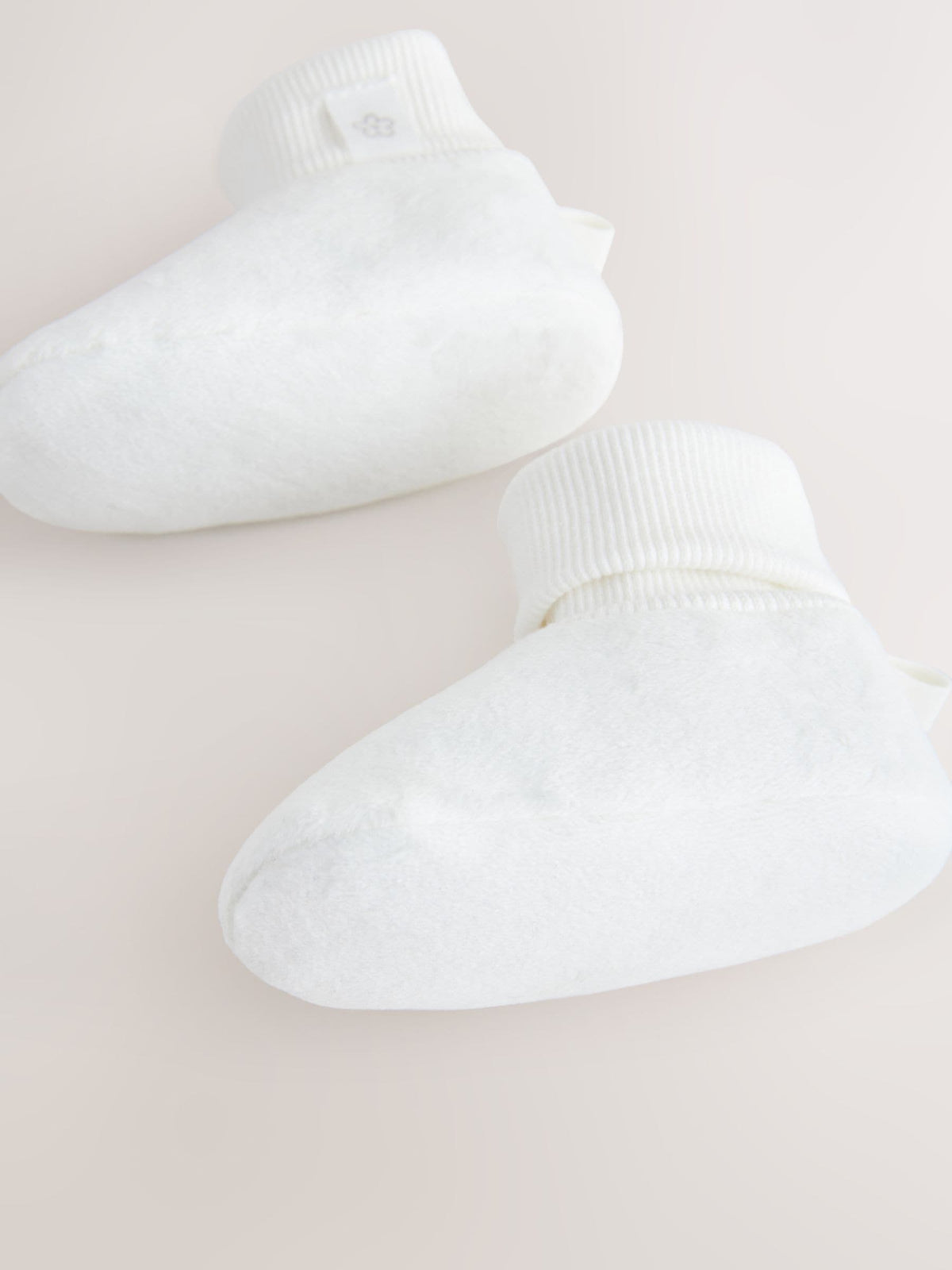 White Bootie Shoes (0-18mths)
