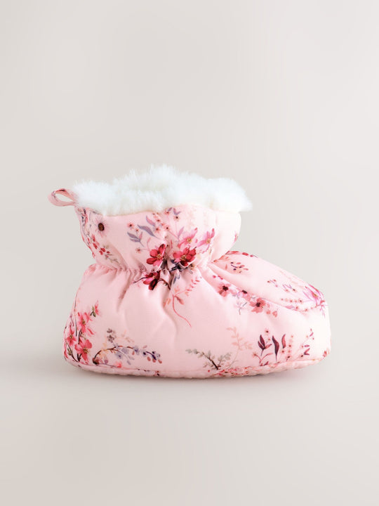 Pink Baby Snowboots (0-24mths)