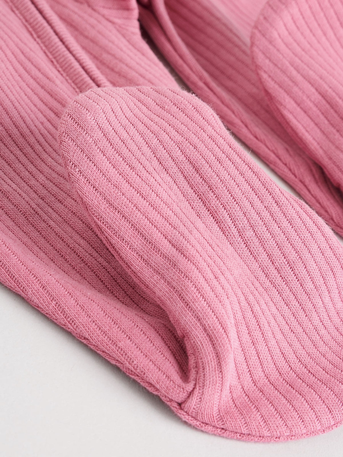 Pink 3 Pack Two Way Zip Baby Sleepsuits (0-2yrs)