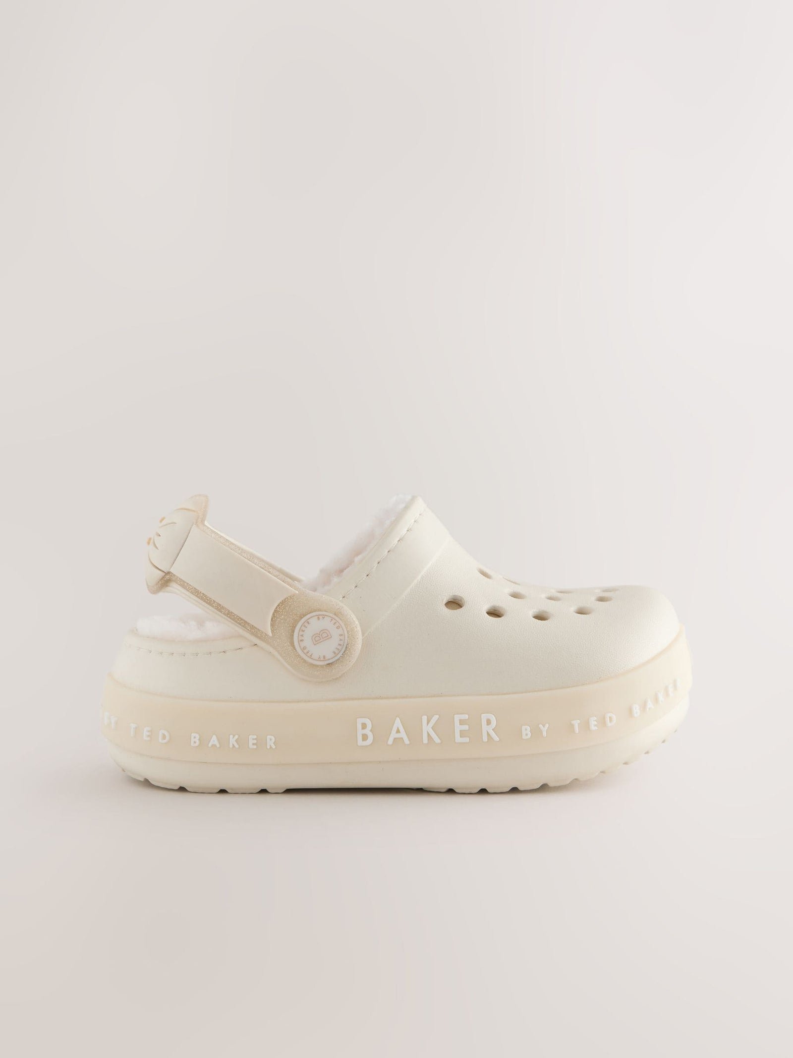 Baker by Ted Baker Girls Borg Lined Clog Slippers