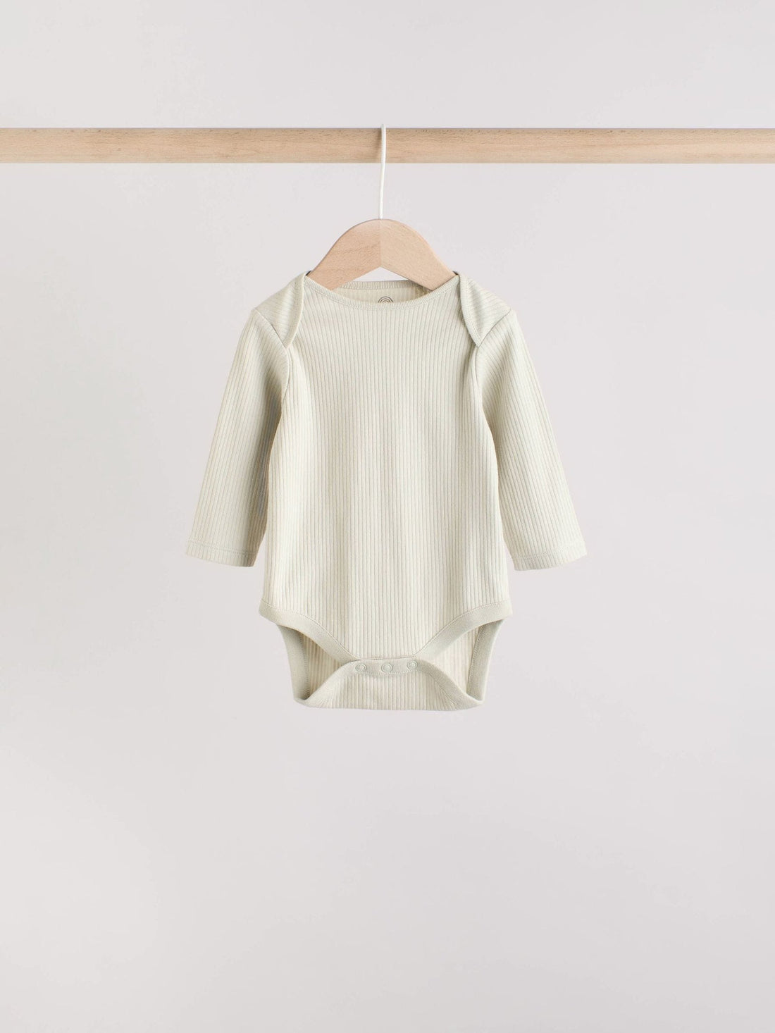 Blue Baby Long Sleeve Bodysuits 5 Pack