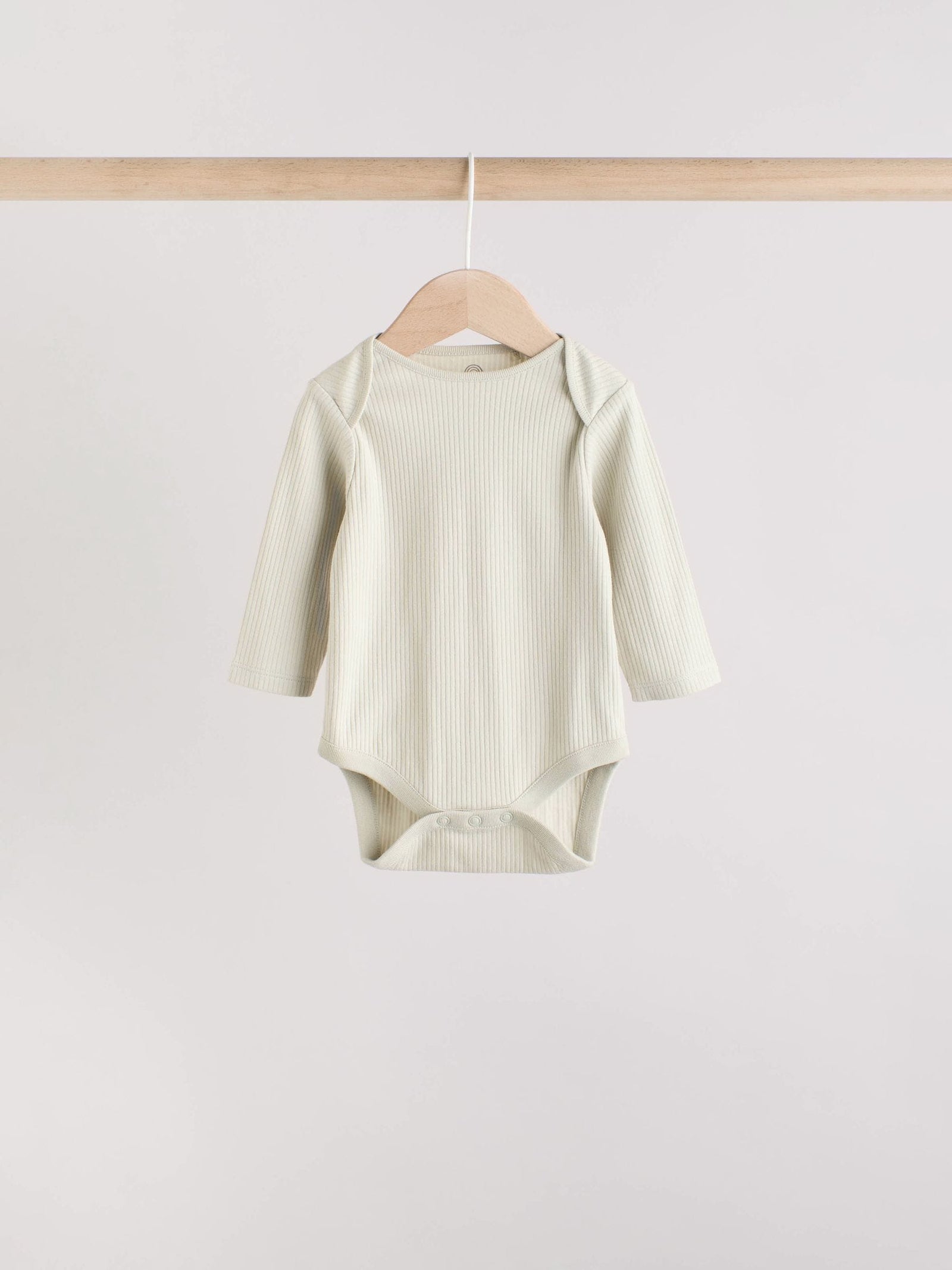 Blue Baby Long Sleeve Bodysuits 5 Pack