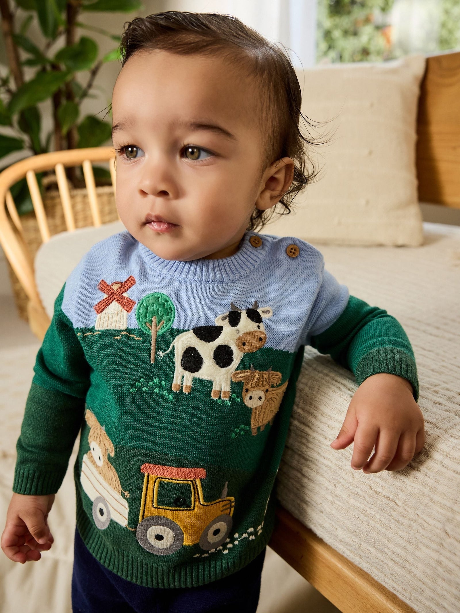 Bright Farm Knitted Top and Leggings Set (0mths-2yrs)