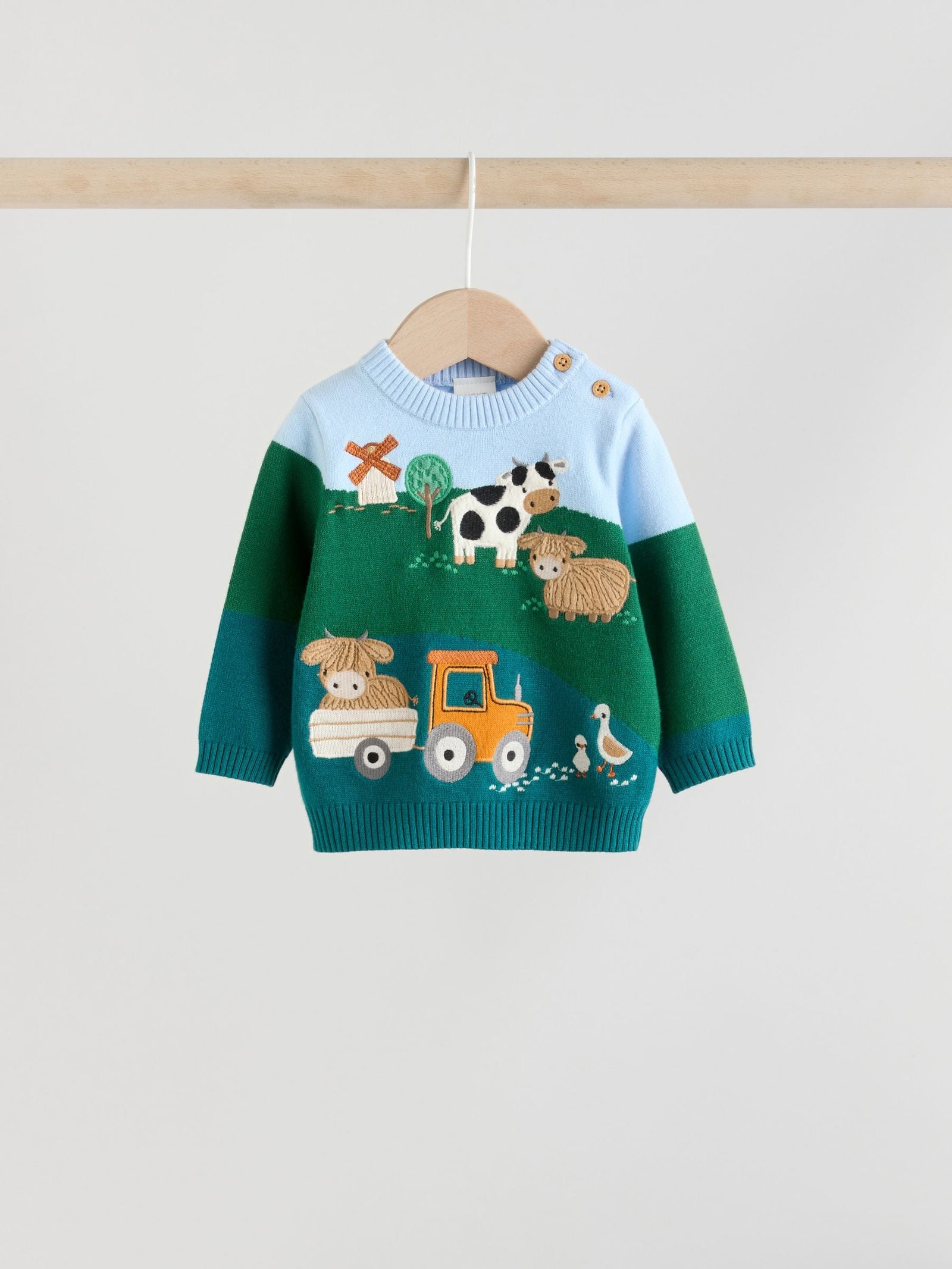 Bright Farm Knitted Top and Leggings Set (0mths-2yrs)