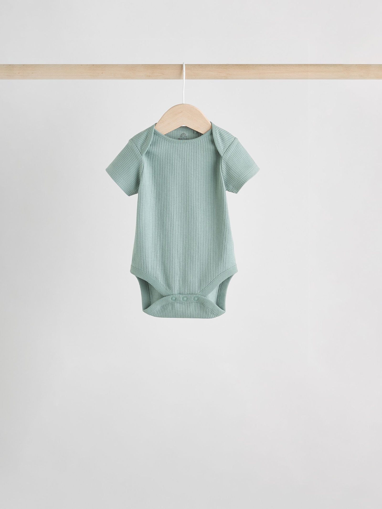 Blue Baby Short Sleeve Bodysuits 5 Pack