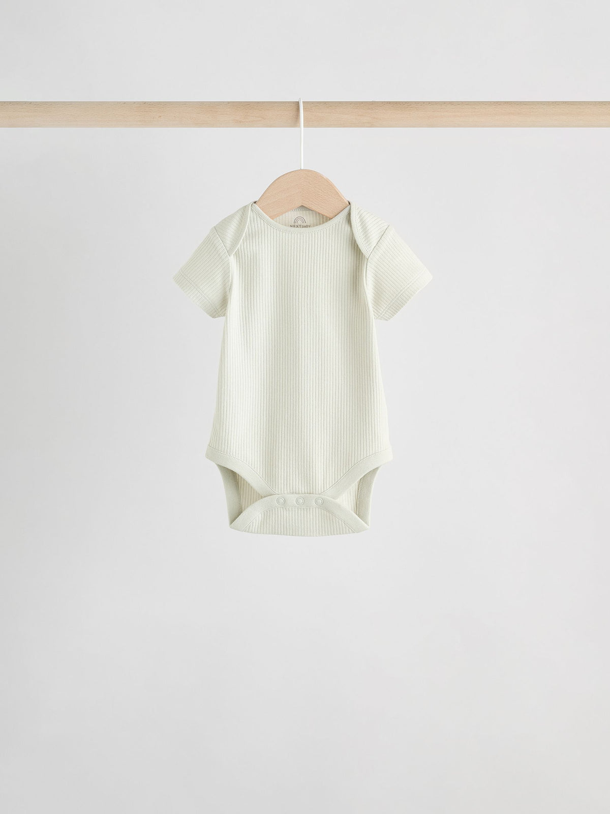 Blue Short Sleeve Baby Bodysuits 5 Pack