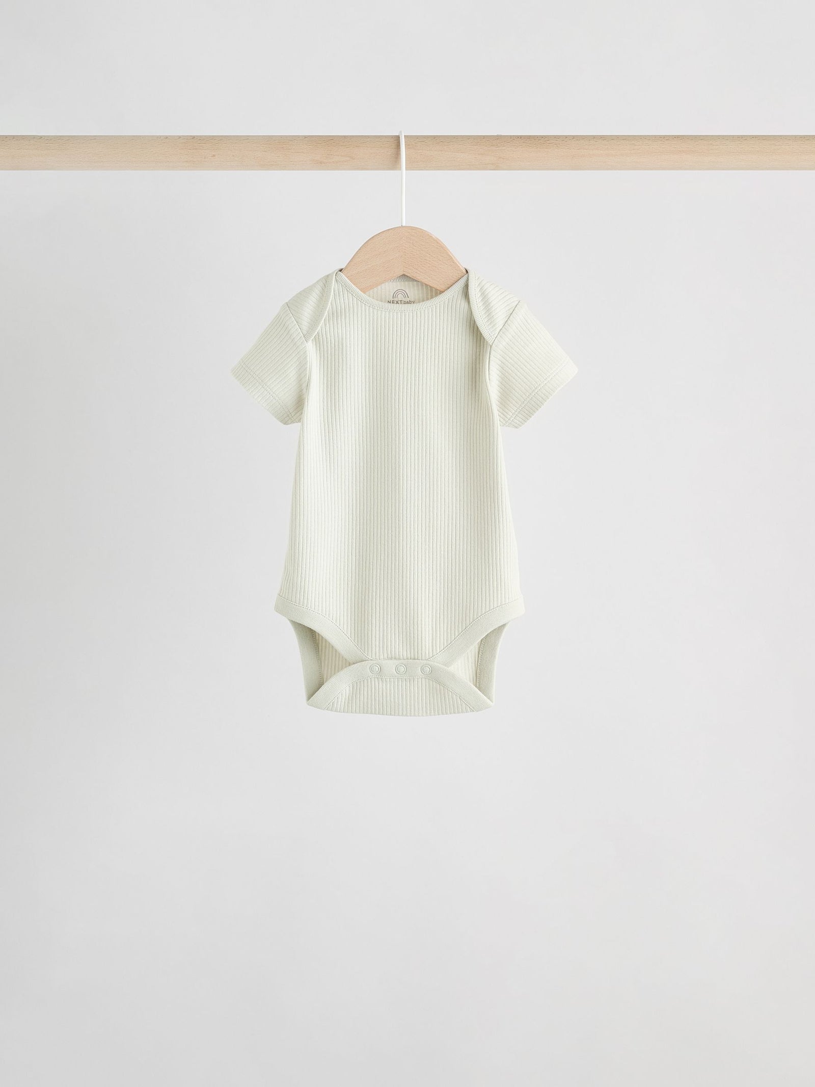 Blue Baby Short Sleeve Bodysuits 5 Pack