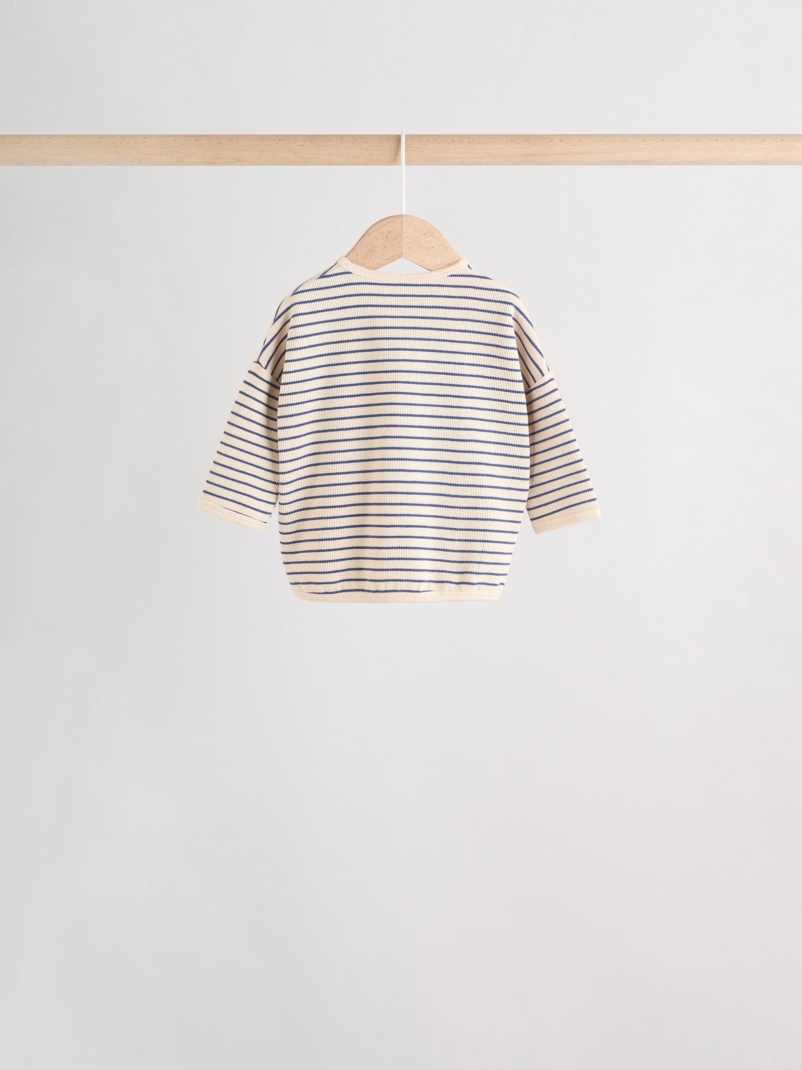 Blue Stripe Baby Long Sleeve T-Shirts 4 Pack (0mths-2yrs)
