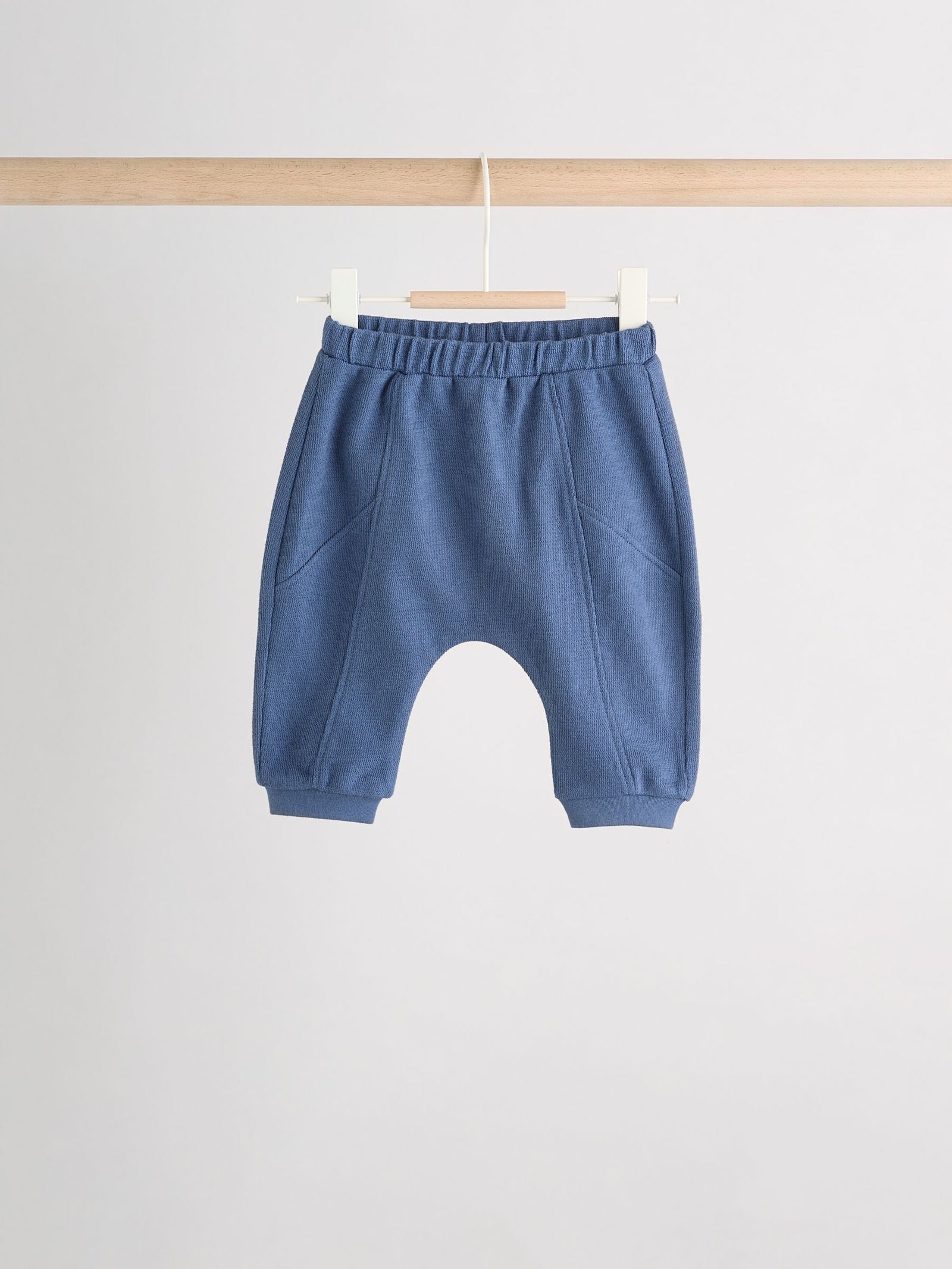Blue/Neutral Joggers Baby 3 Pack (0mths-2yrs)