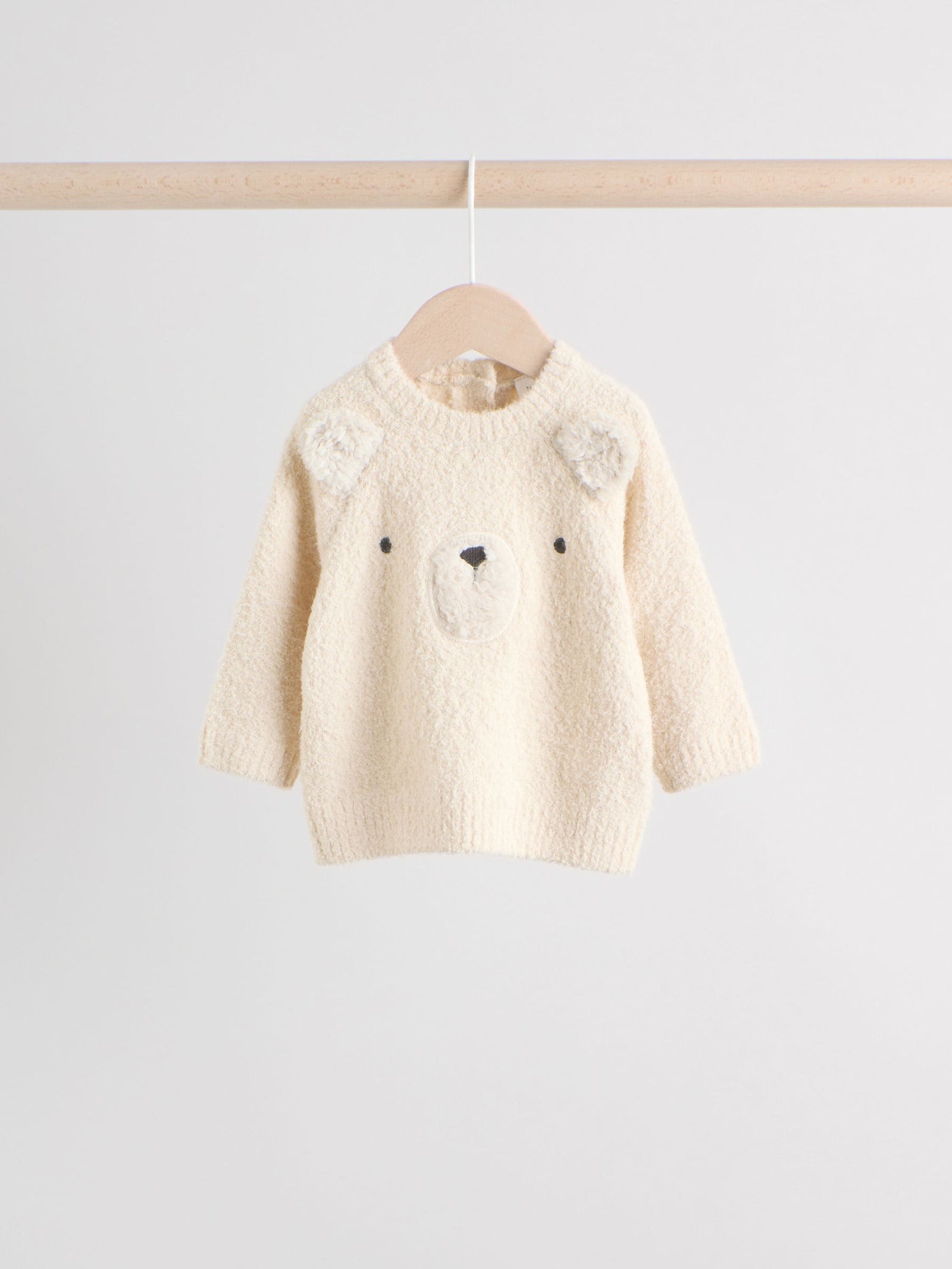 Neutral Bear Knitted Top and Leggings Set (0mths-2yrs)