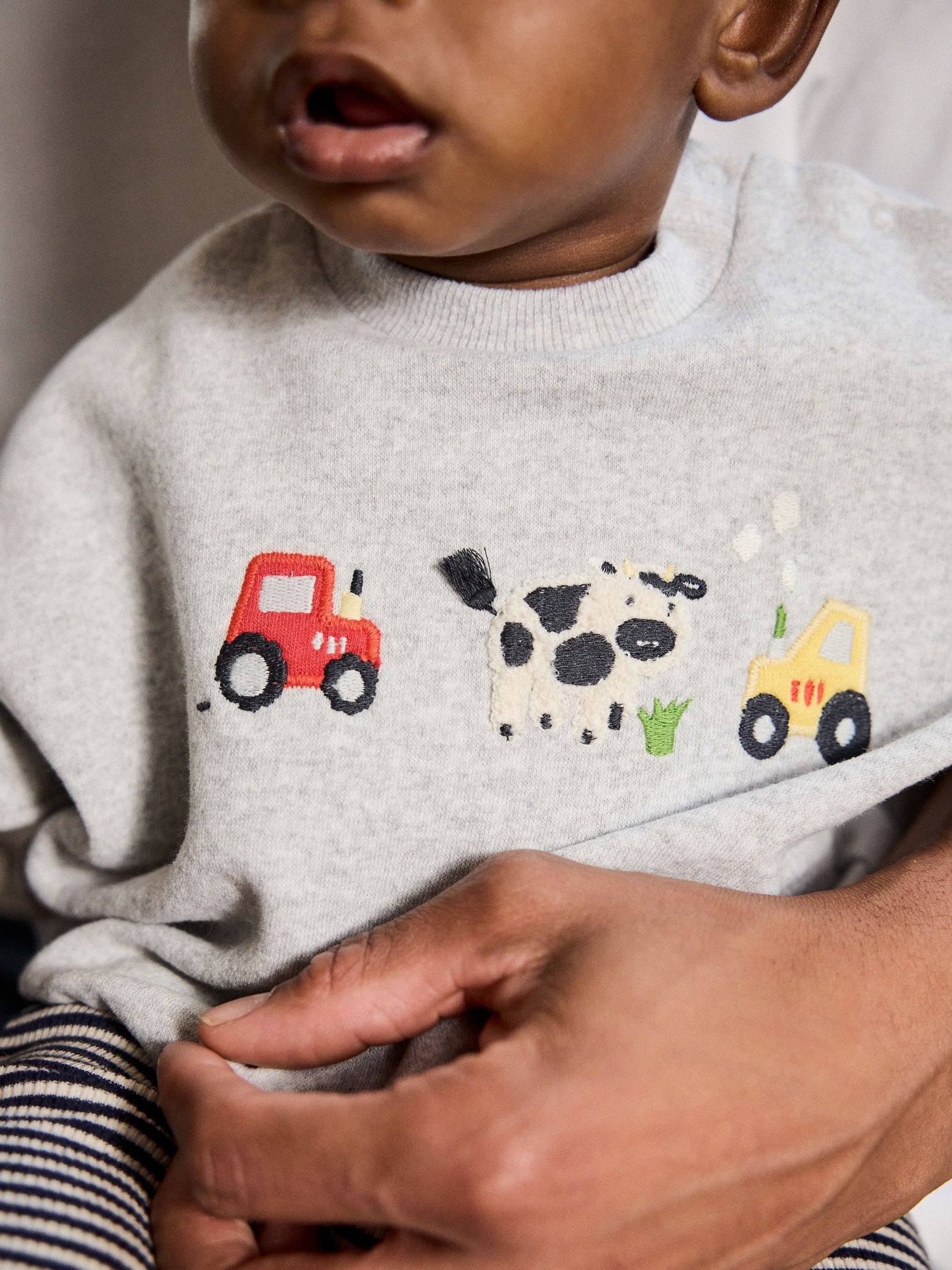 Grey Farm Character Baby Sweatshirt and Leggings Set (0mths-3yrs)