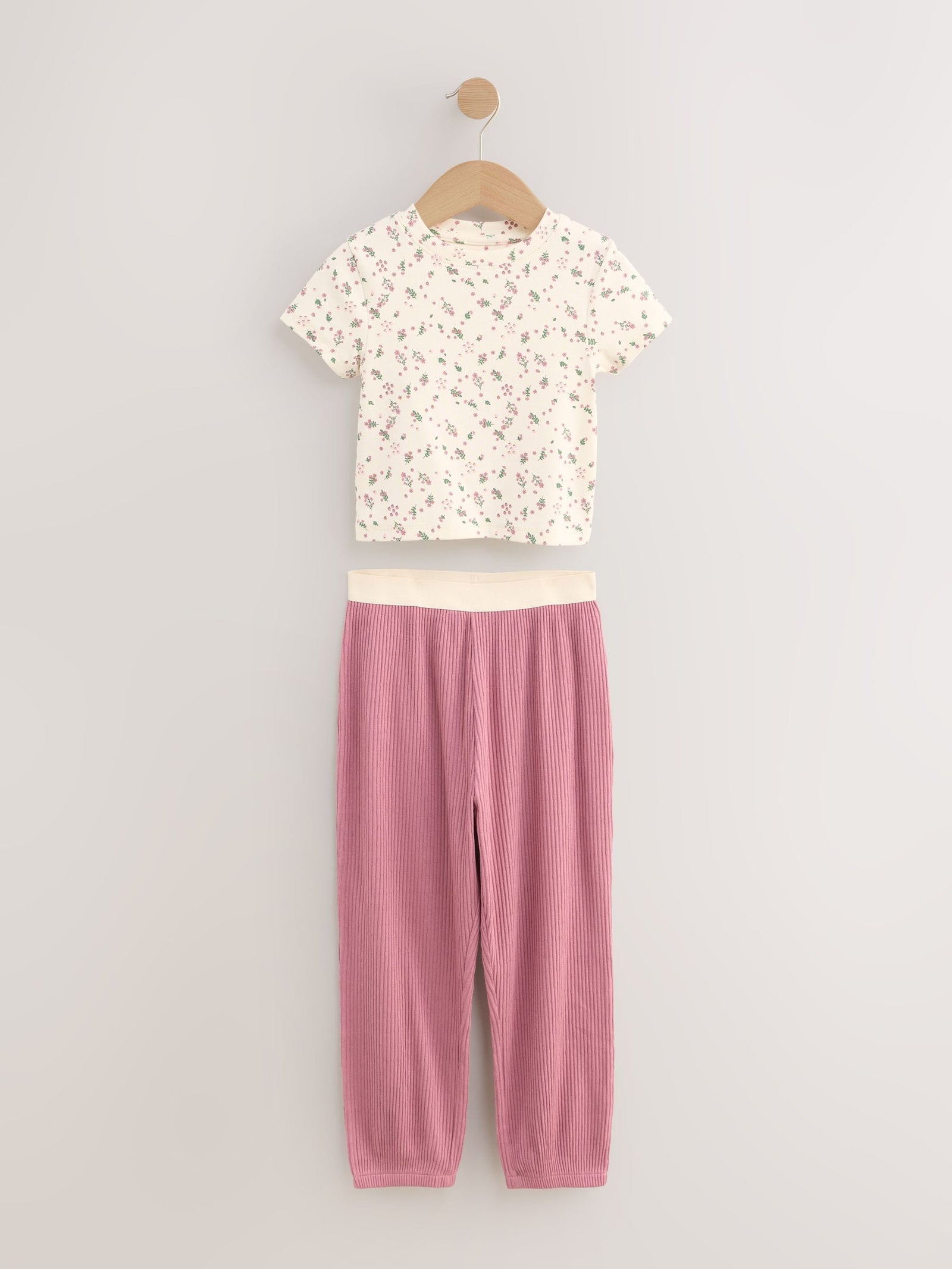 Pink Ditsy Floral Joggers Pyjamas 3 Pack (3-16yrs)