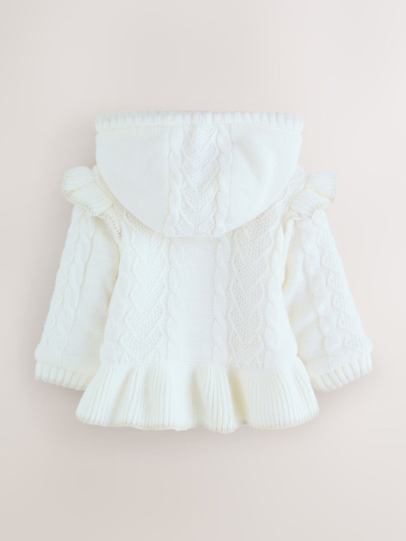 Baker by Ted Baker Knitted Bow Detail Coatigan