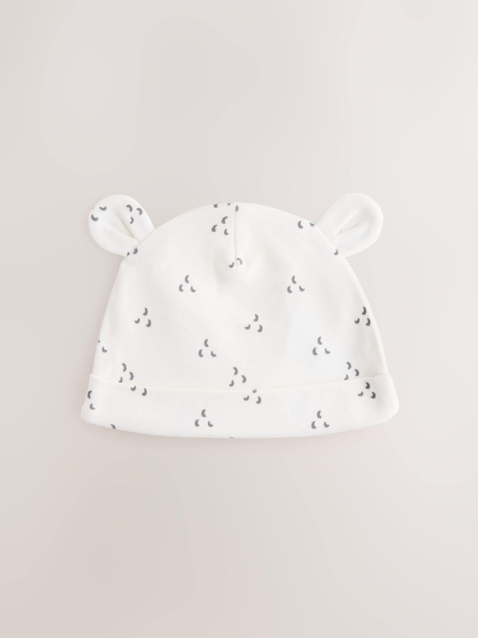 Neutral Baby 100% Cotton Beanie Hats 3 Pack (0-12mths)