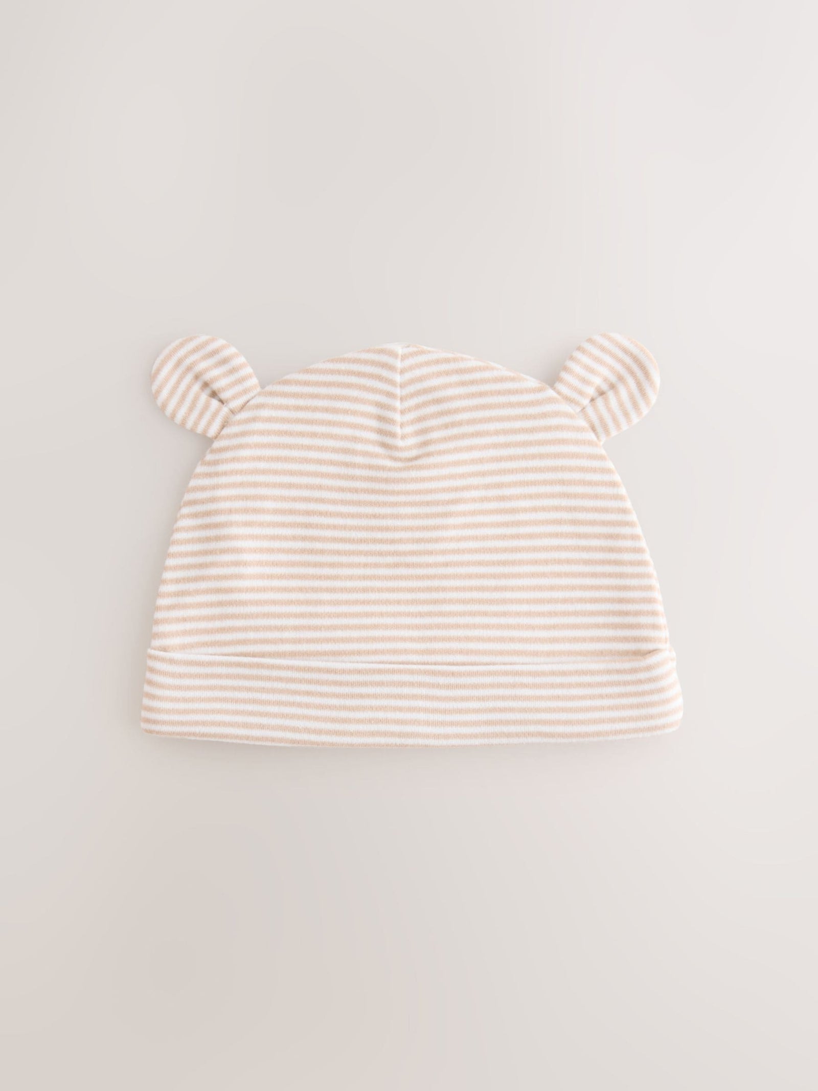 Neutral Baby 100% Cotton Beanie Hats 3 Pack (0-12mths)