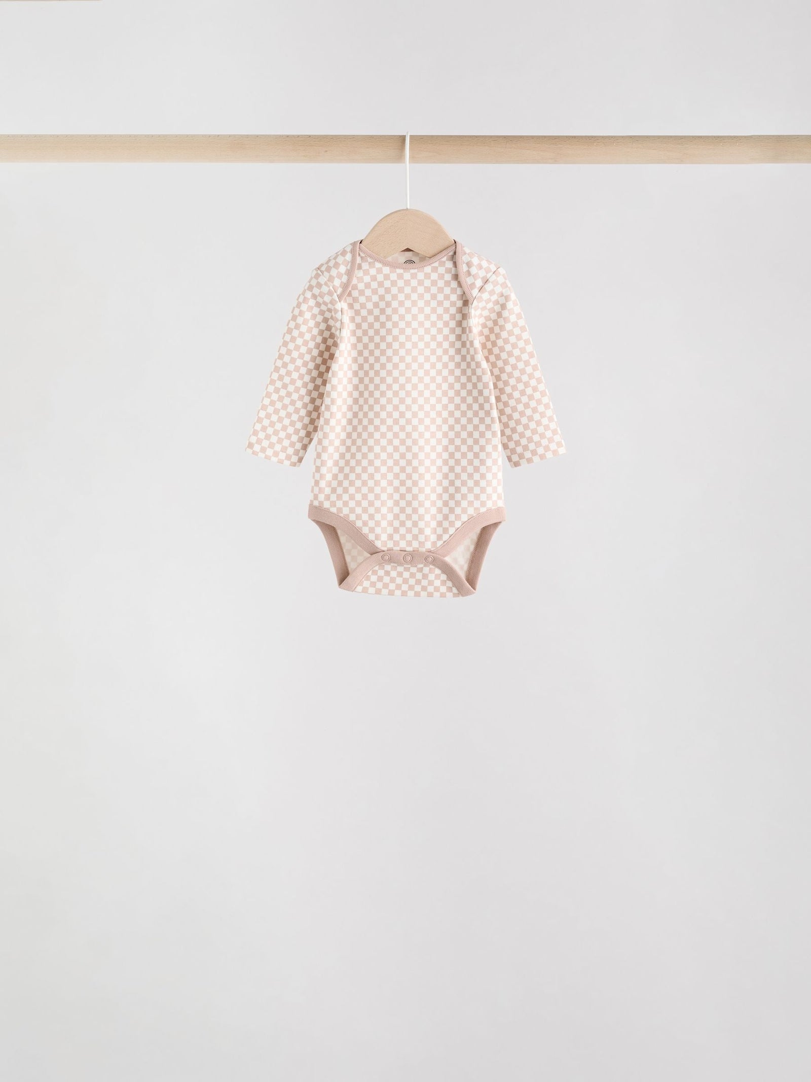 Blue Baby Long Sleeve Bodysuits 5 Pack