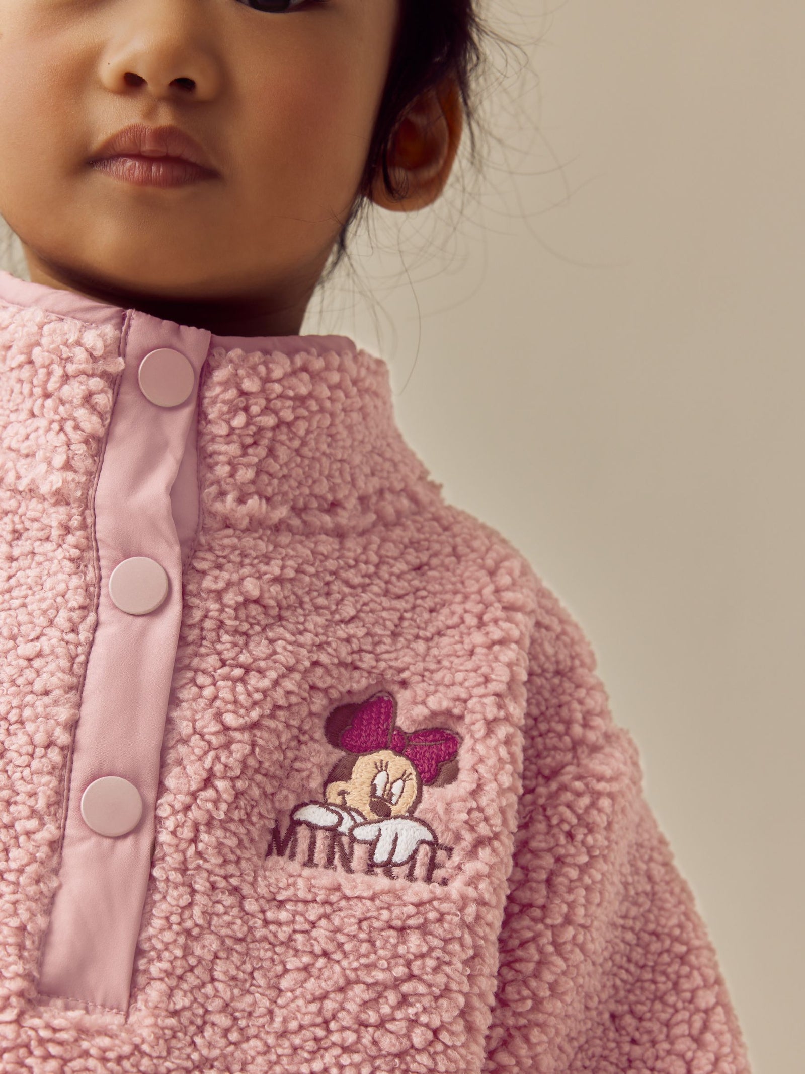 Pink Disney Minnie Fleece Top (3mths-7yrs)