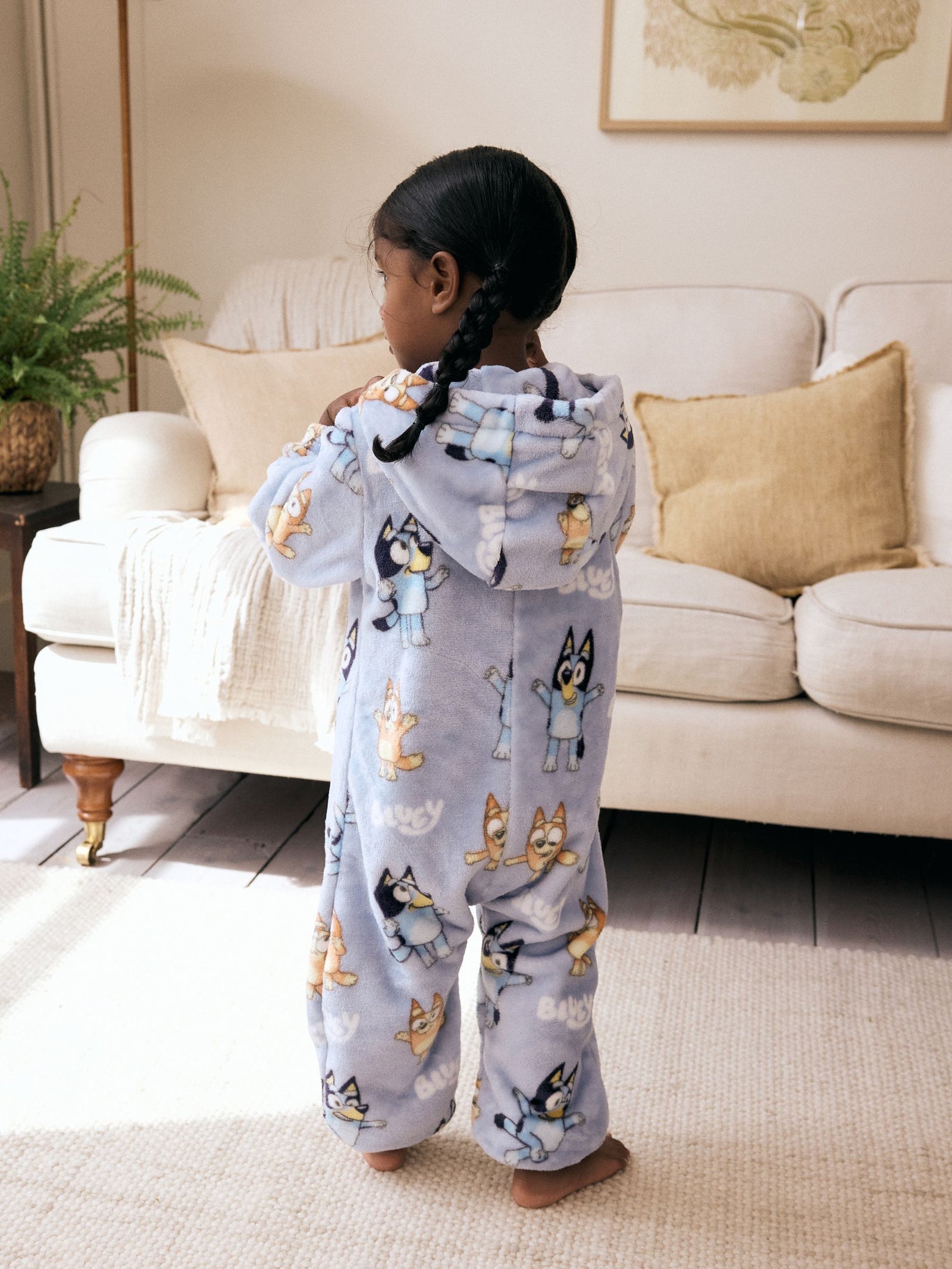 Blue Fleece All-In-One (2-10yrs)