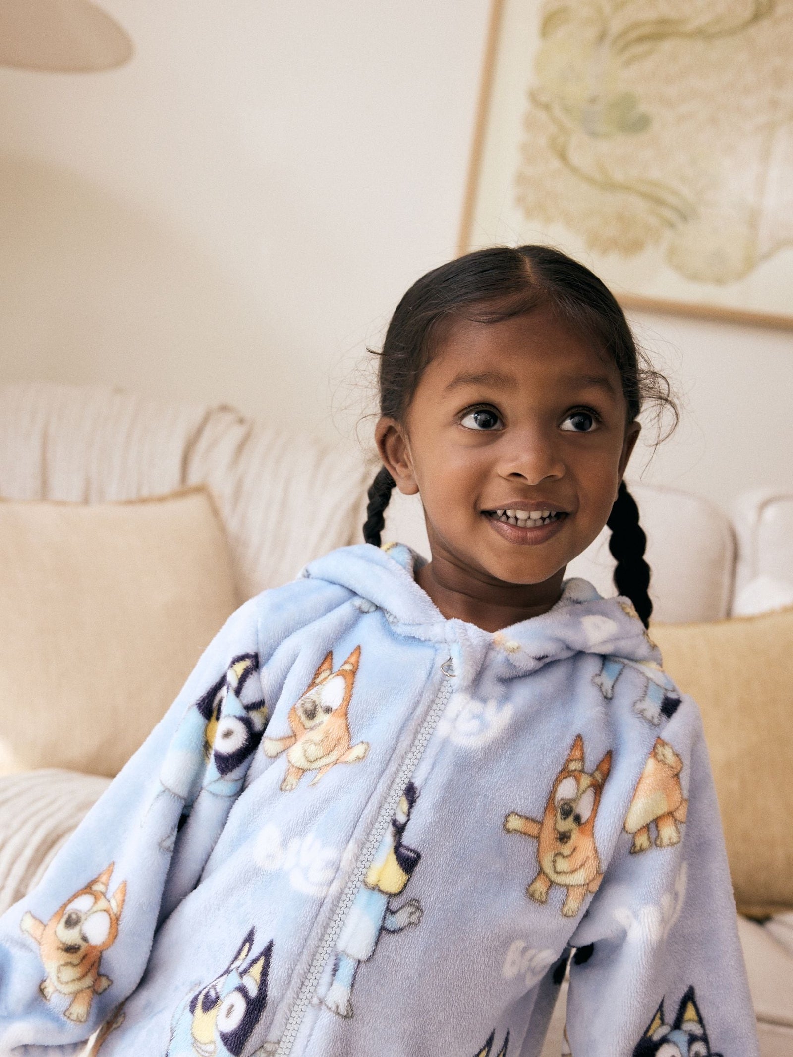 Blue Fleece All-In-One (2-10yrs)