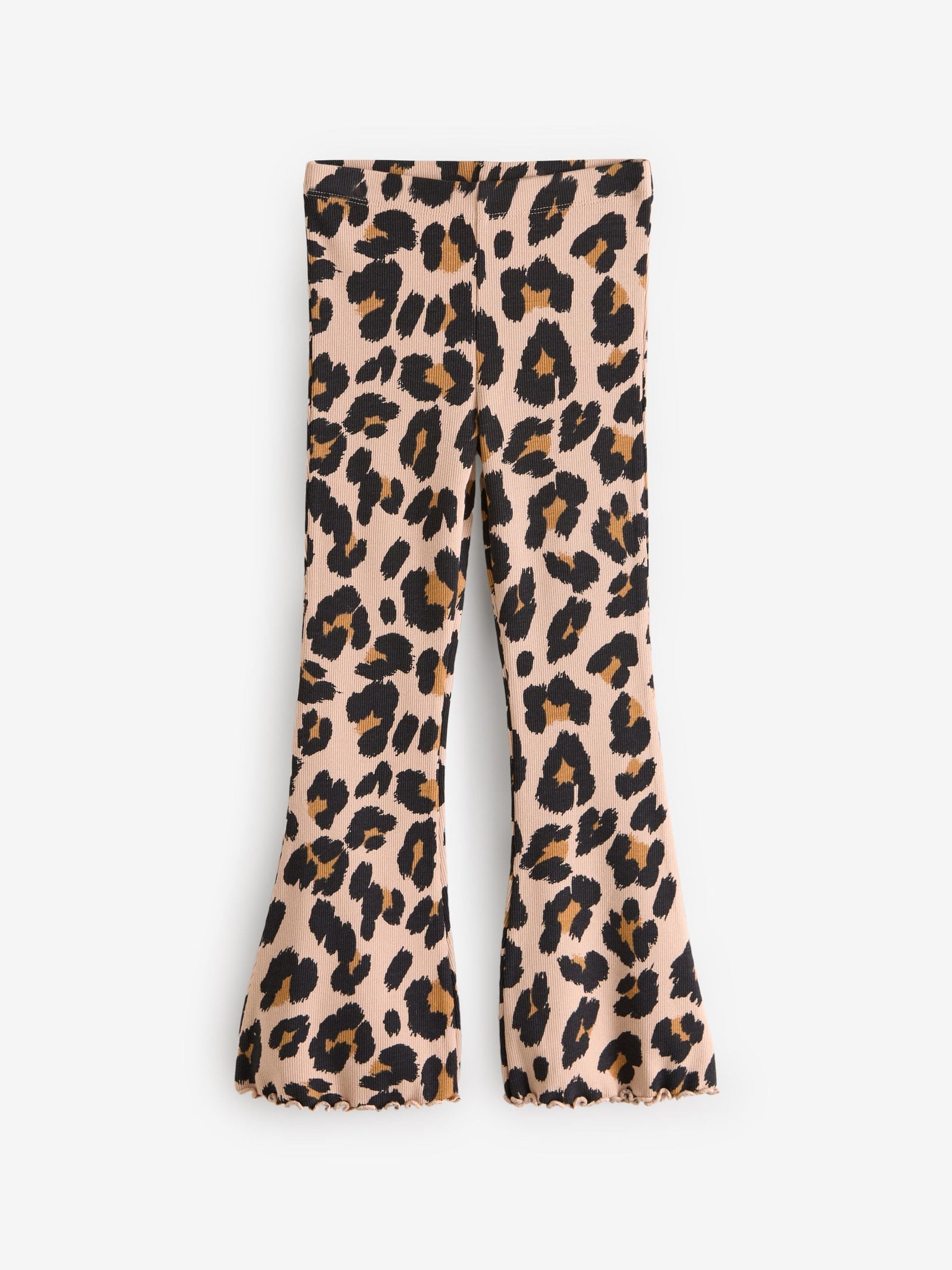 Animal 1 Pack Rib Flare Leggings (3-16yrs)