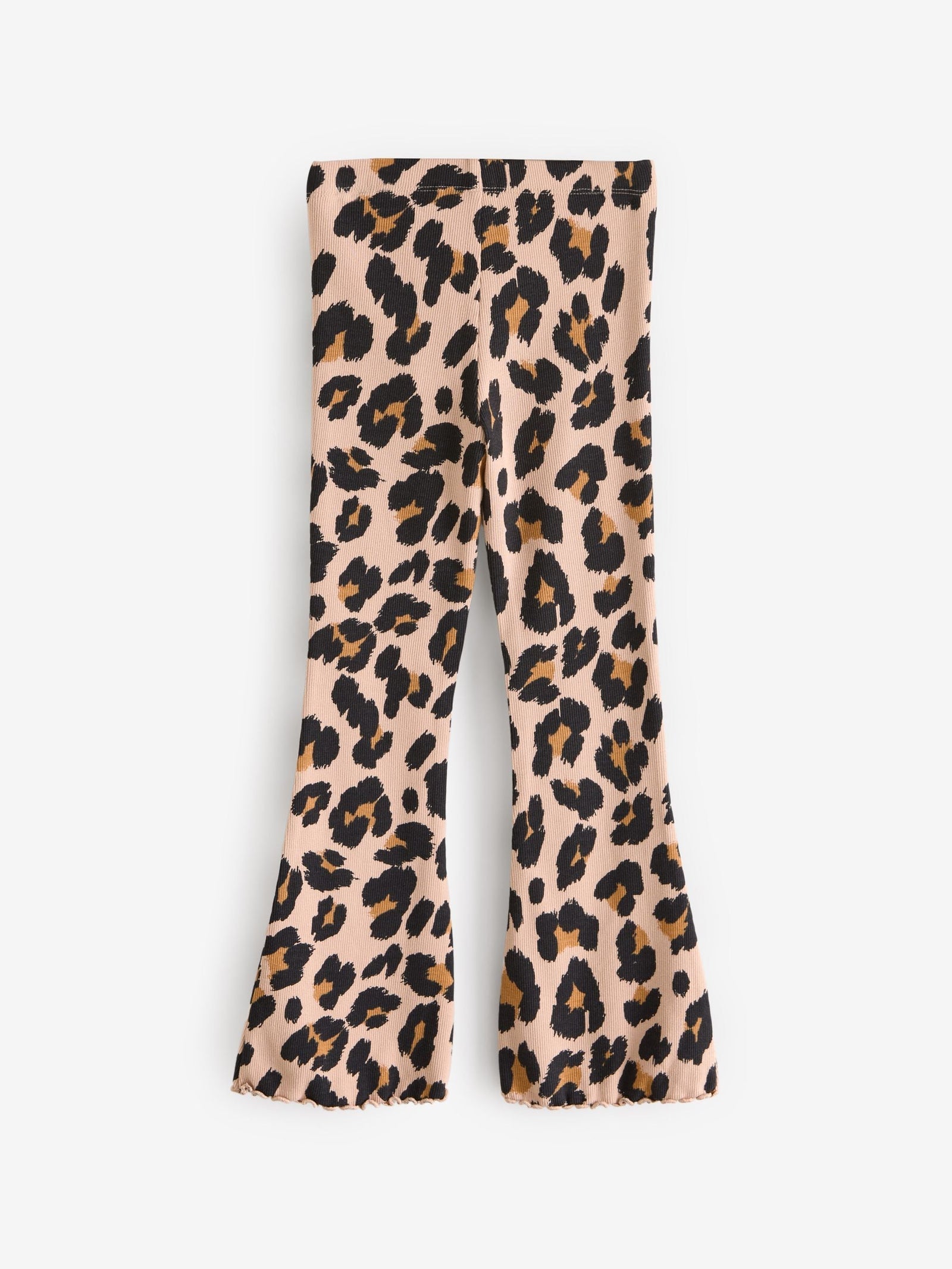 Animal 1 Pack Rib Flare Leggings (3-16yrs)