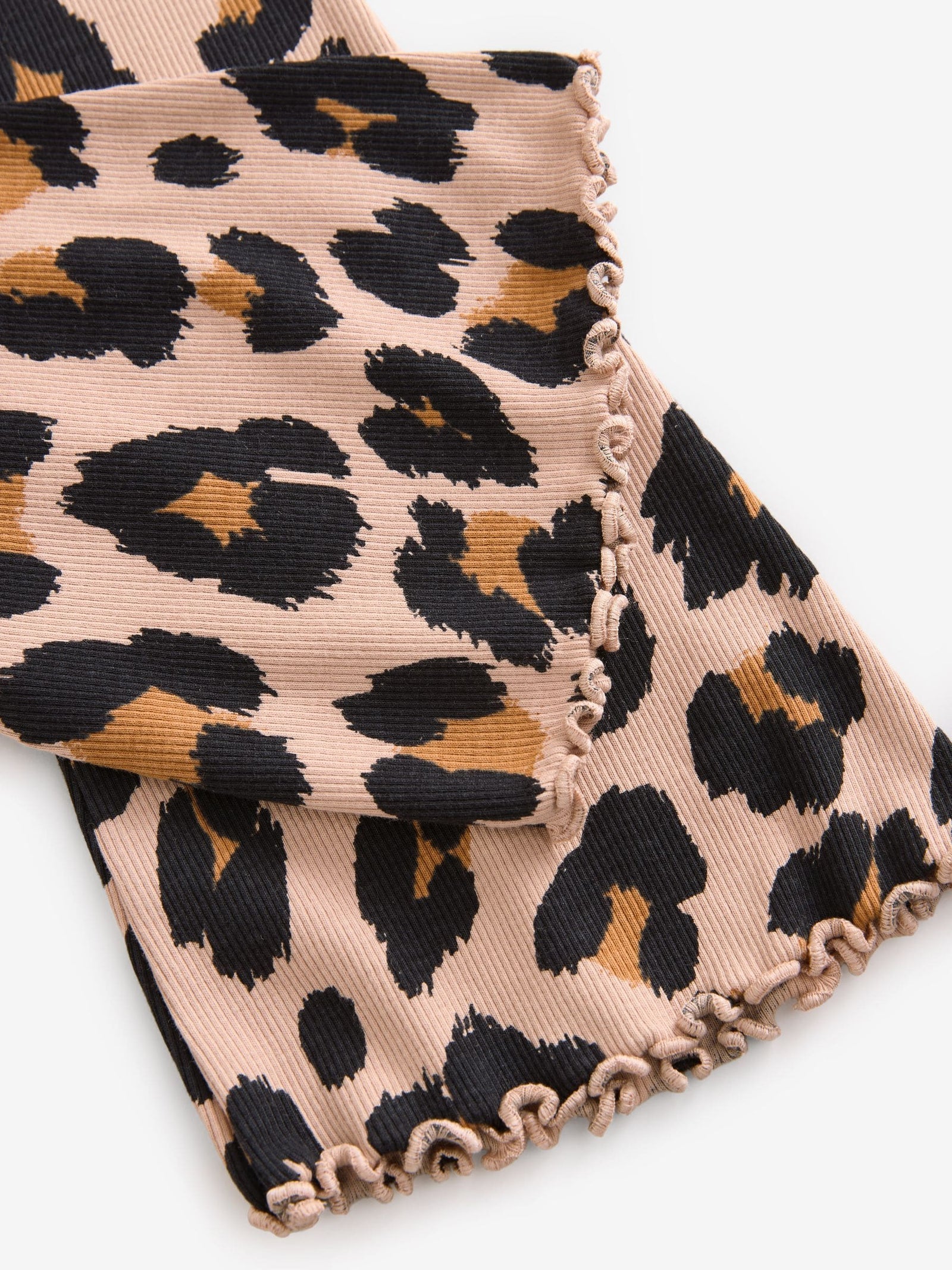Animal 1 Pack Rib Flare Leggings (3-16yrs)