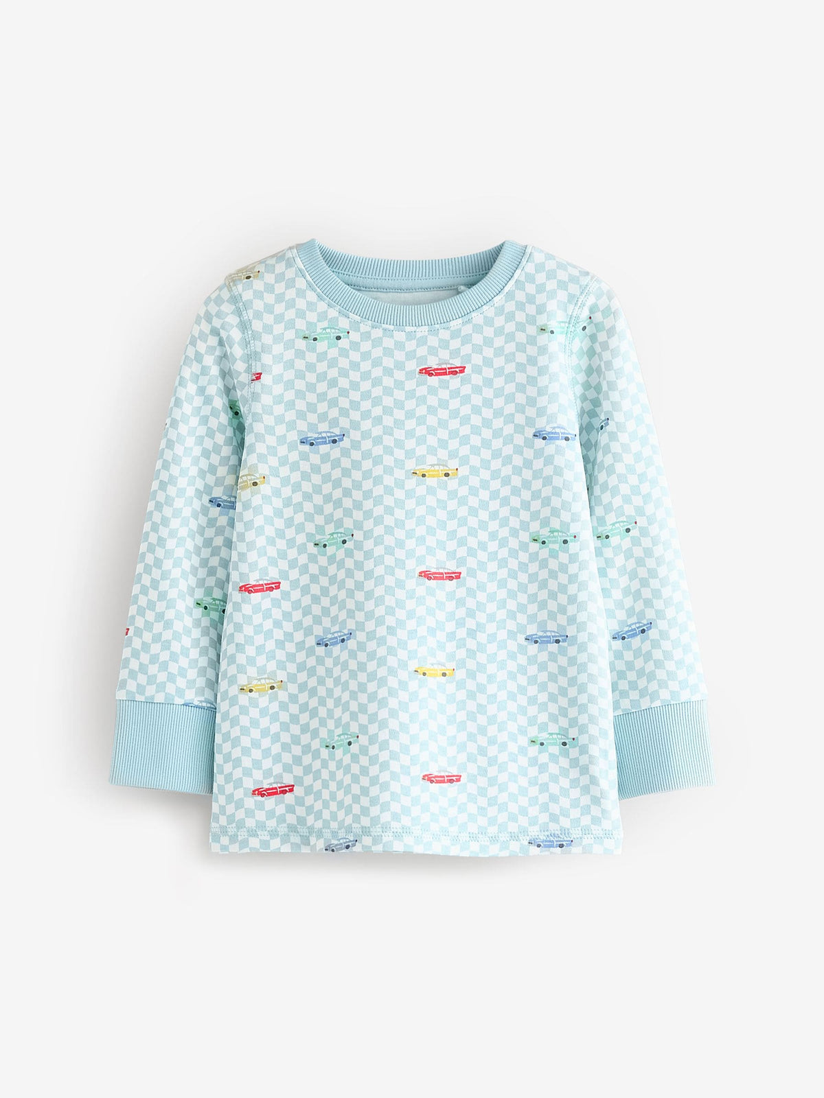 Blue/White Cars Cath Kidston Snuggle Pyjamas 3 Pack