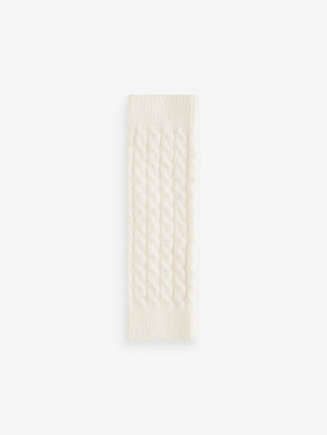 Ecru Cable Knit Legwarmers (3-16yrs)