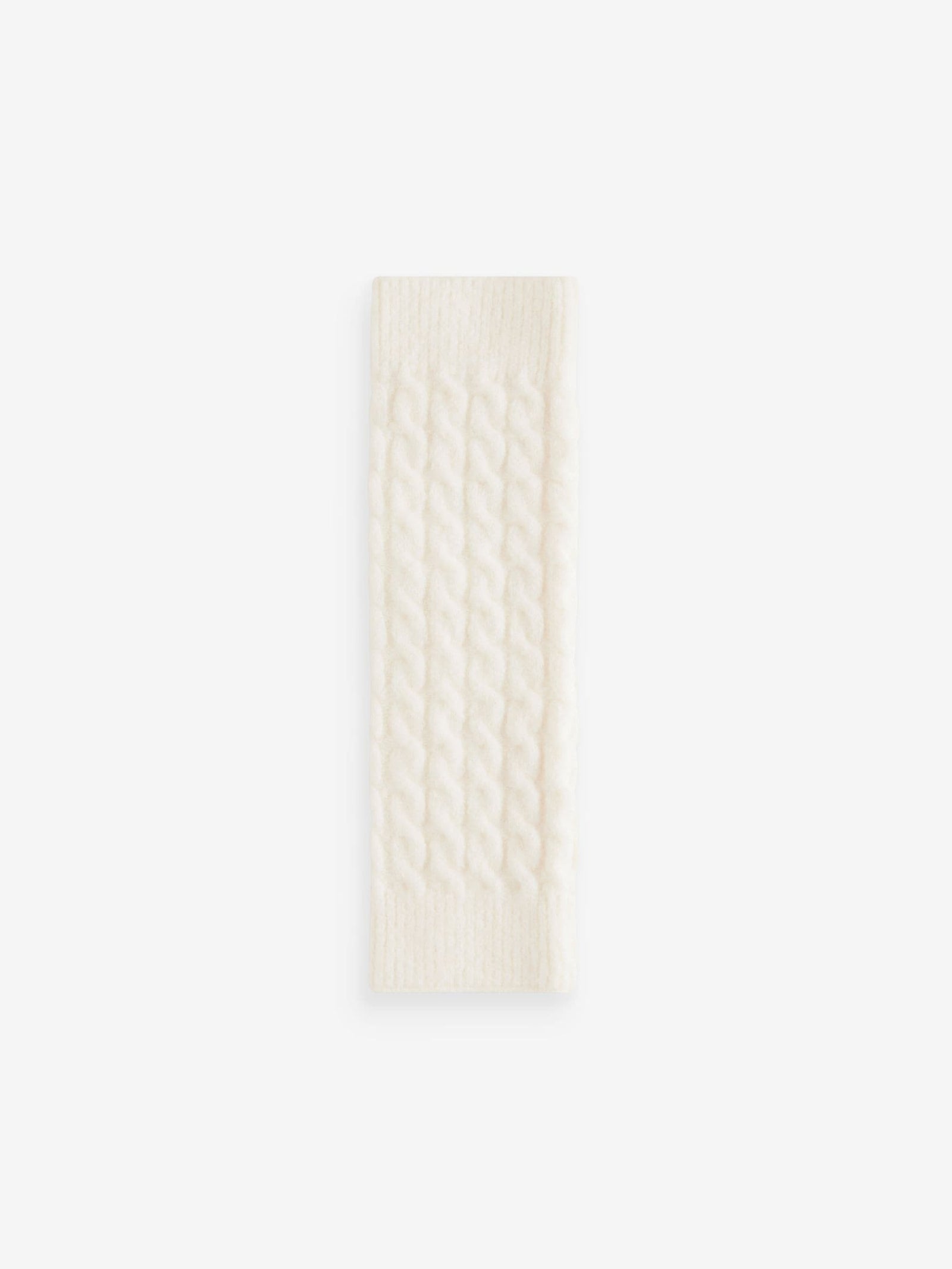 Ecru Cable Knit Legwarmers (3-16yrs)