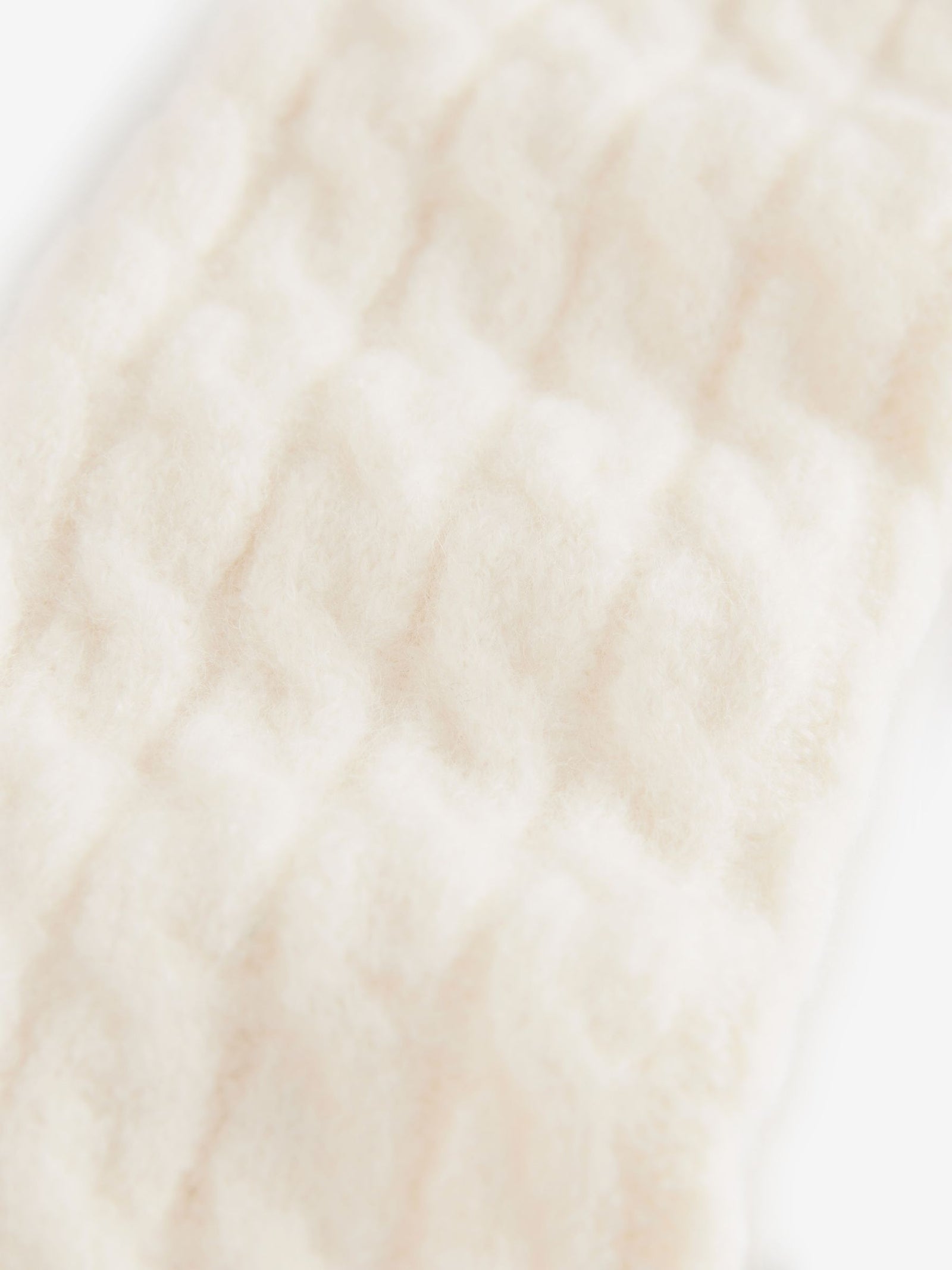 Ecru Cable Knit Legwarmers (3-16yrs)