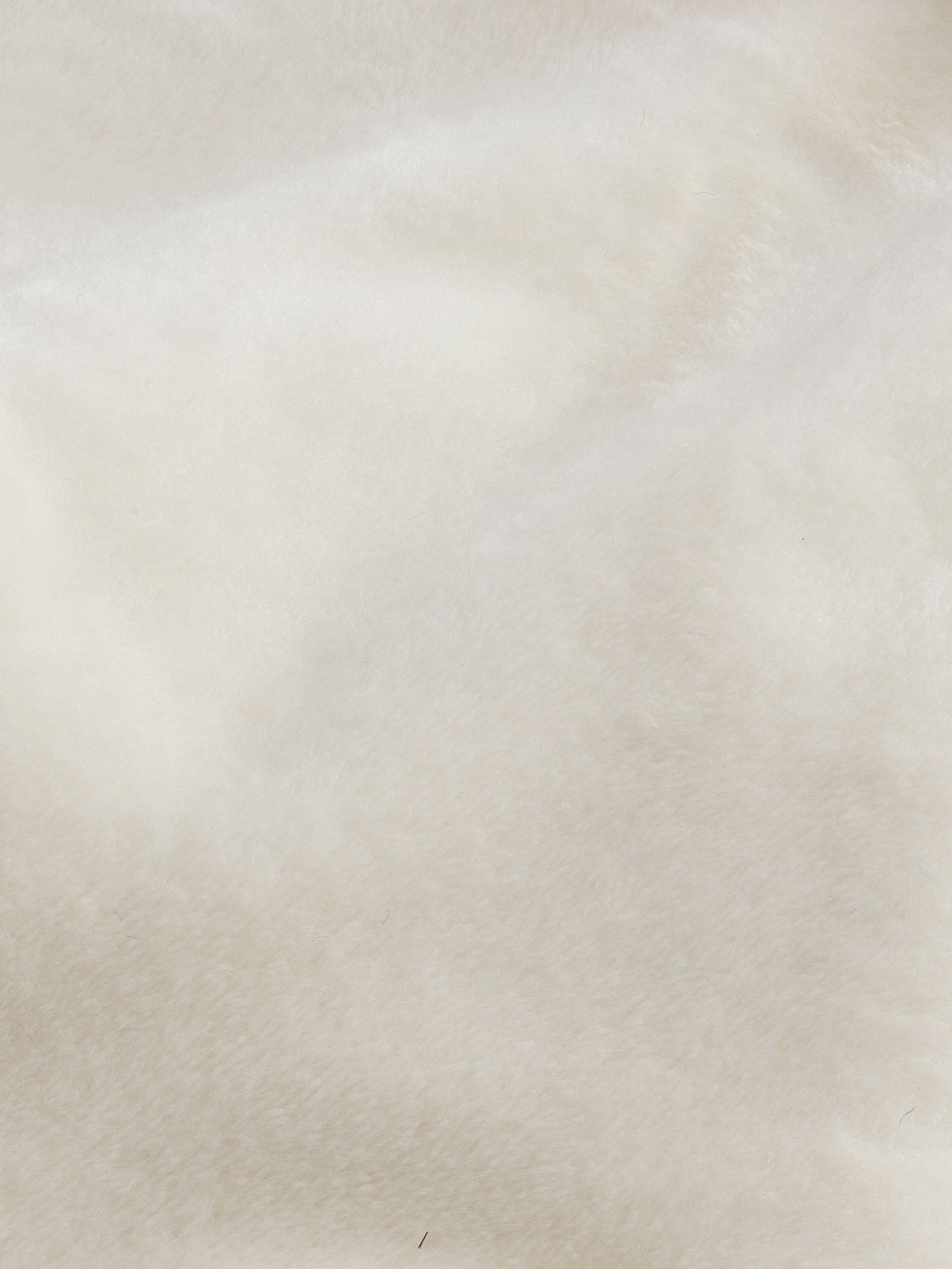 Cream Velour Baby Beanie Hats 2 Pack (0-12mths)