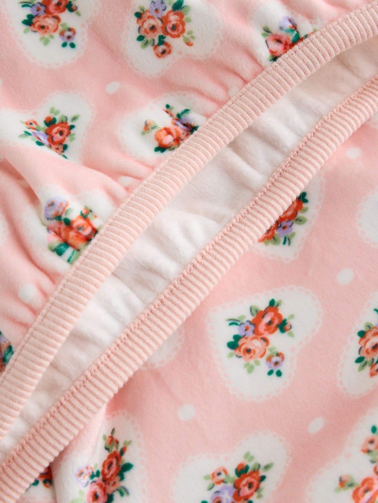 Pink Cath Kidston Cosy Fleece Pyjamas