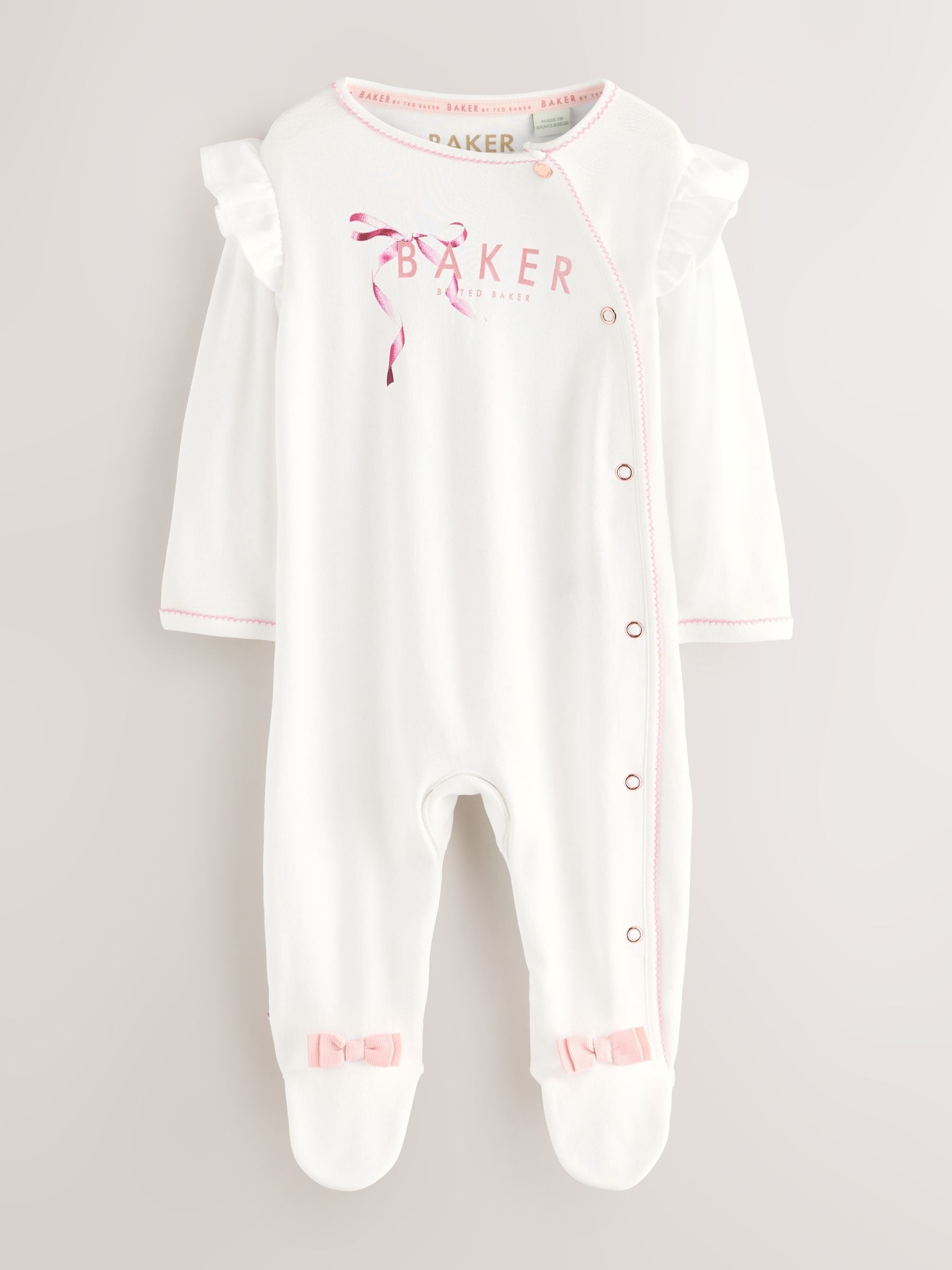 Baker by Ted Baker 3 Pack Sleepsuits